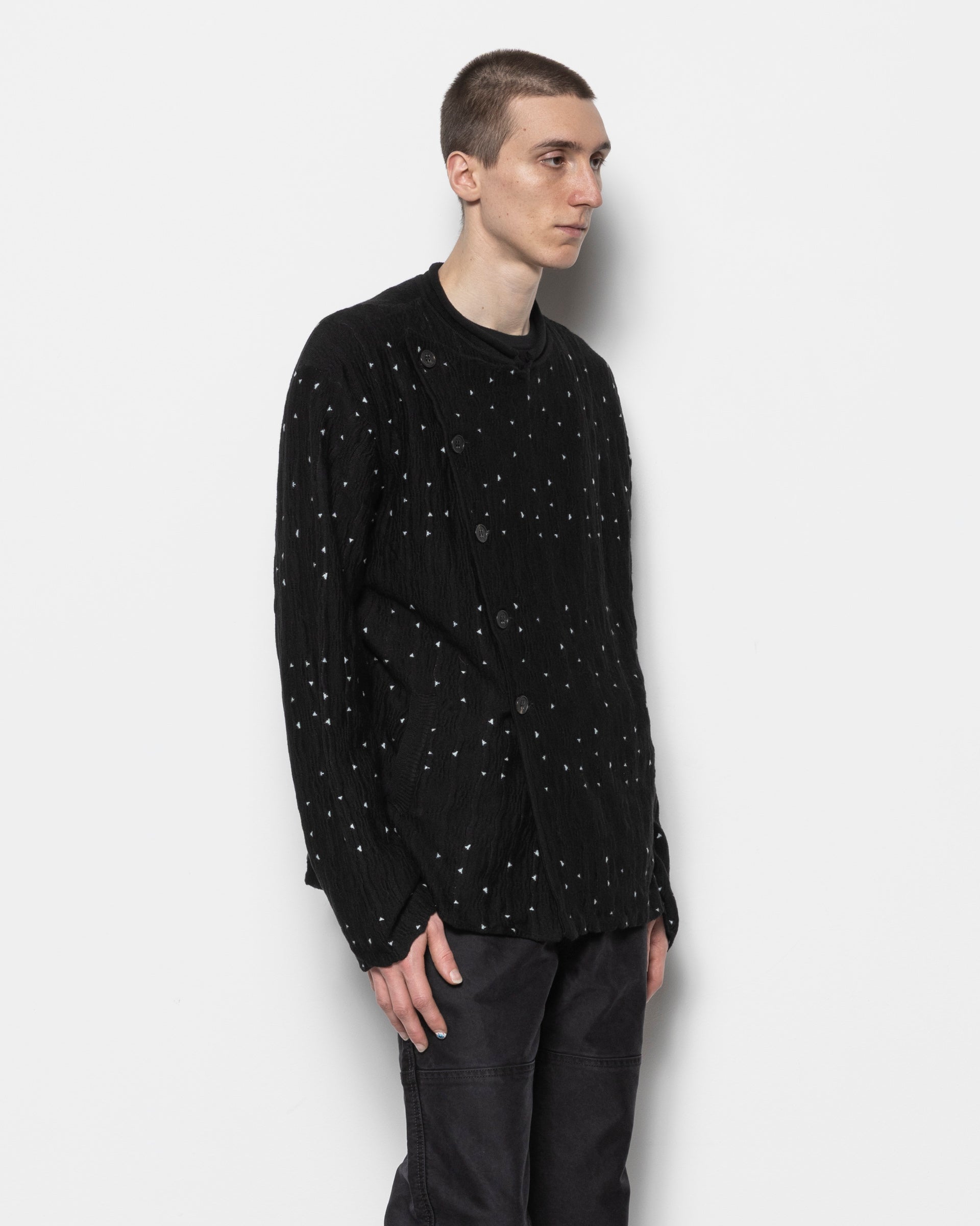 Raday Knitted Jacket in Night Sky