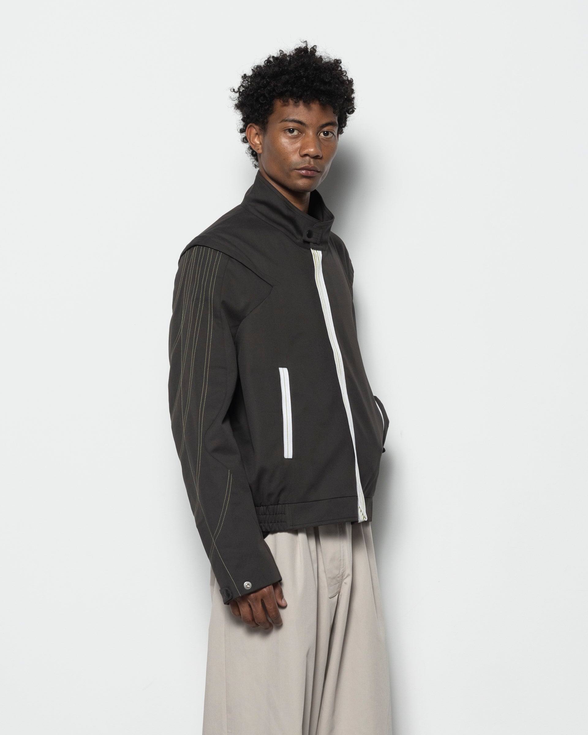 Kiko Kostadinov Solix Jacket in Java Brown | RODEN GRAY