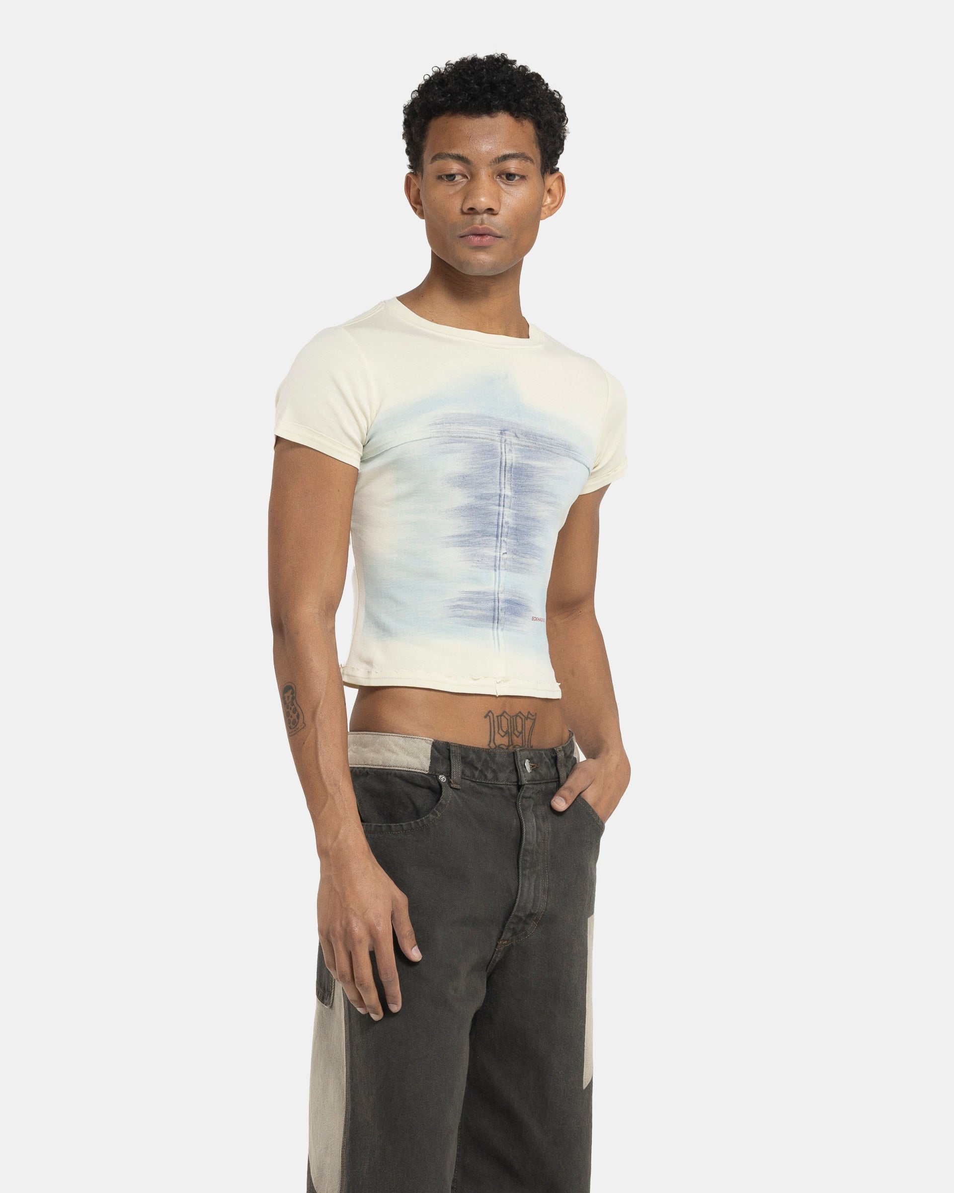 Lapped Baby Tee in Oasis