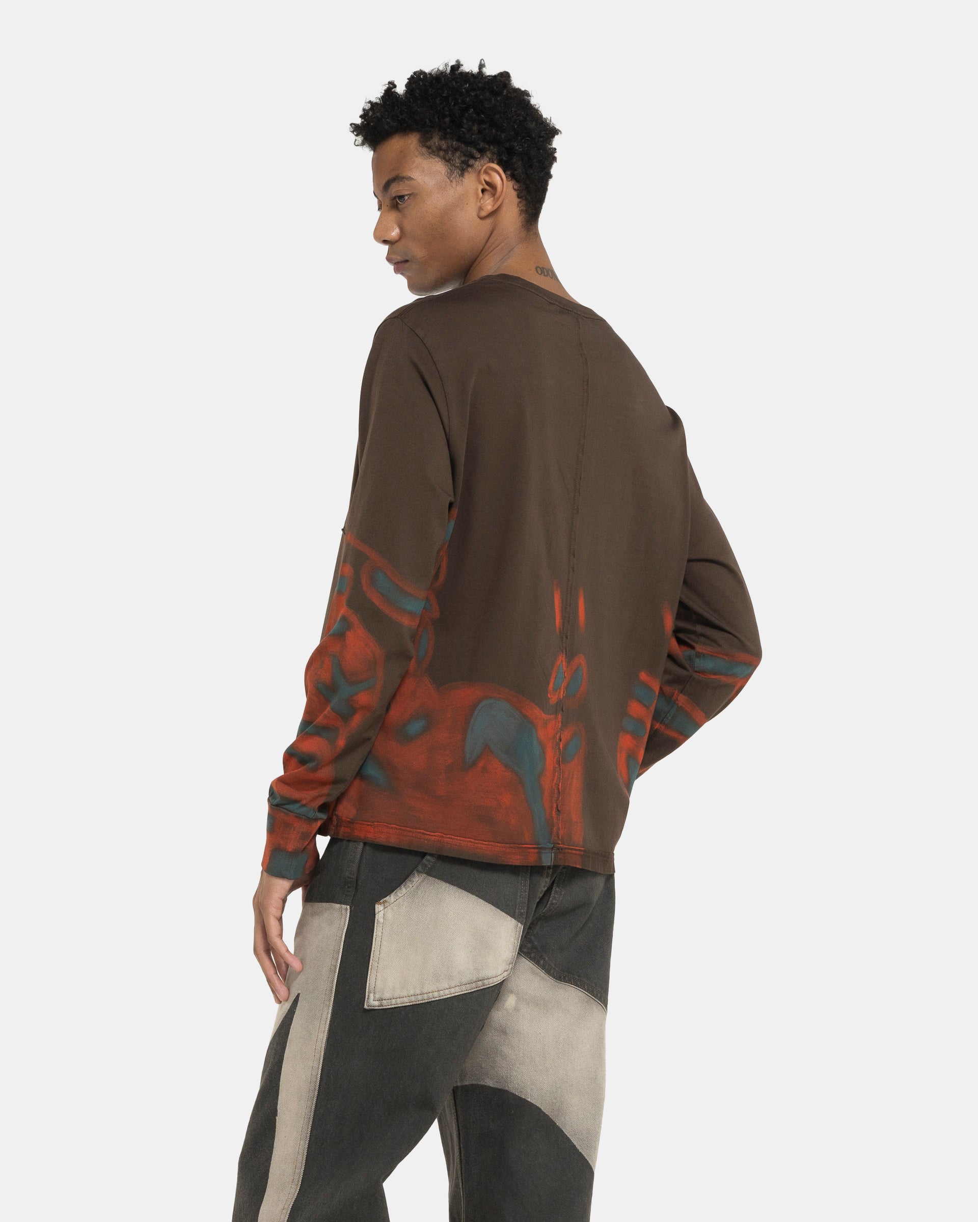 Lapped Long Sleeve in Oil