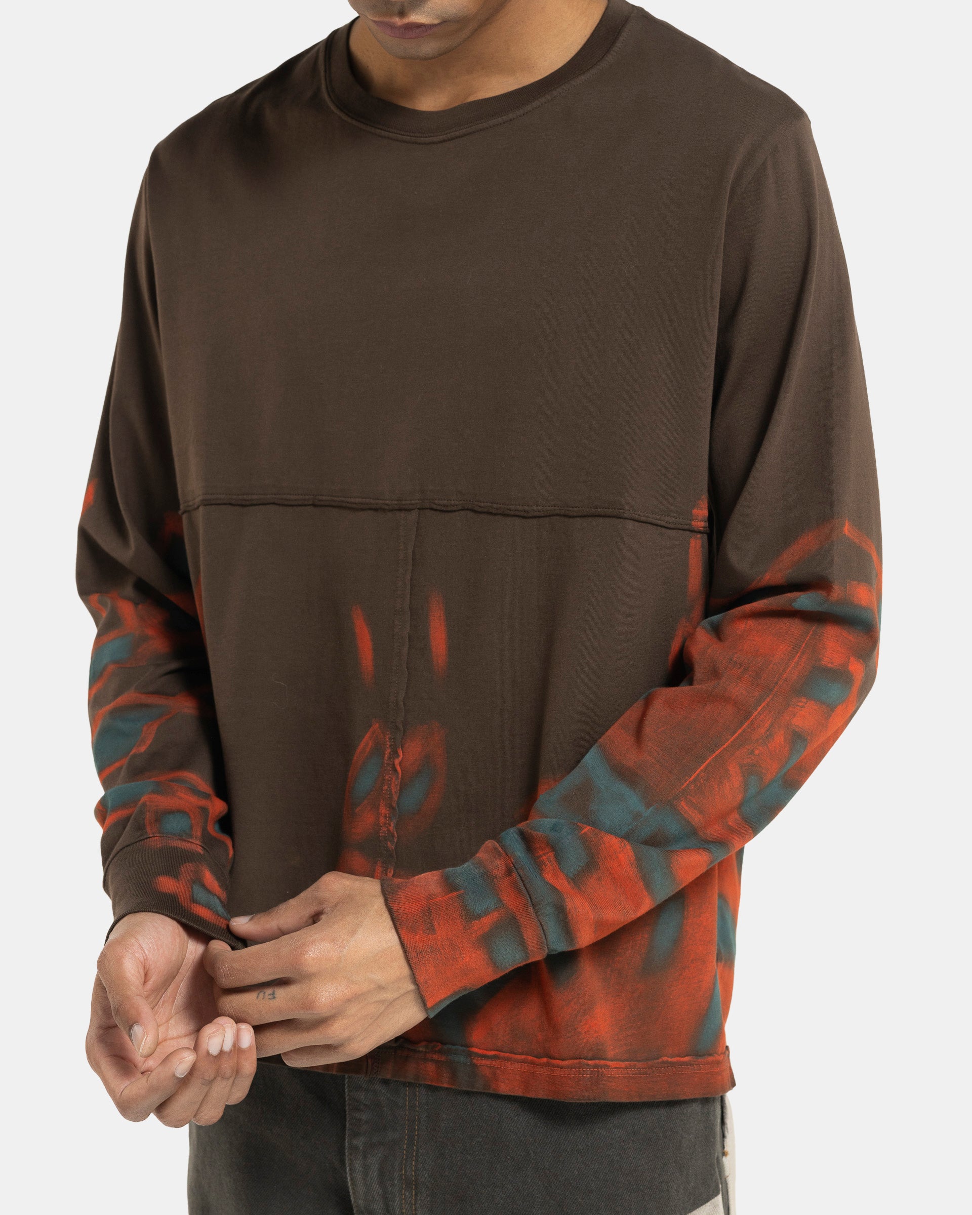 Lapped Long Sleeve in Oil