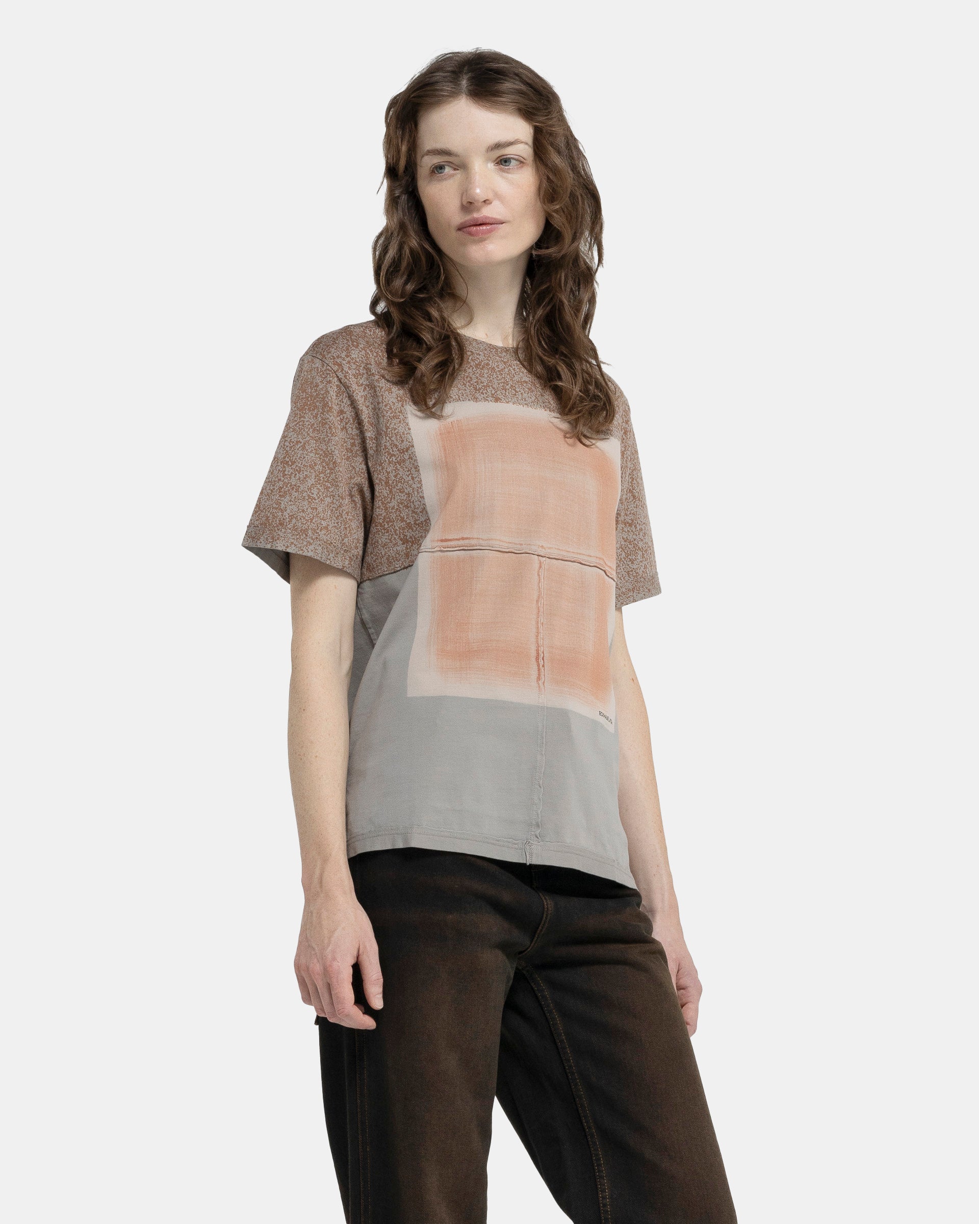 Lapped T-Shirt in Canvas