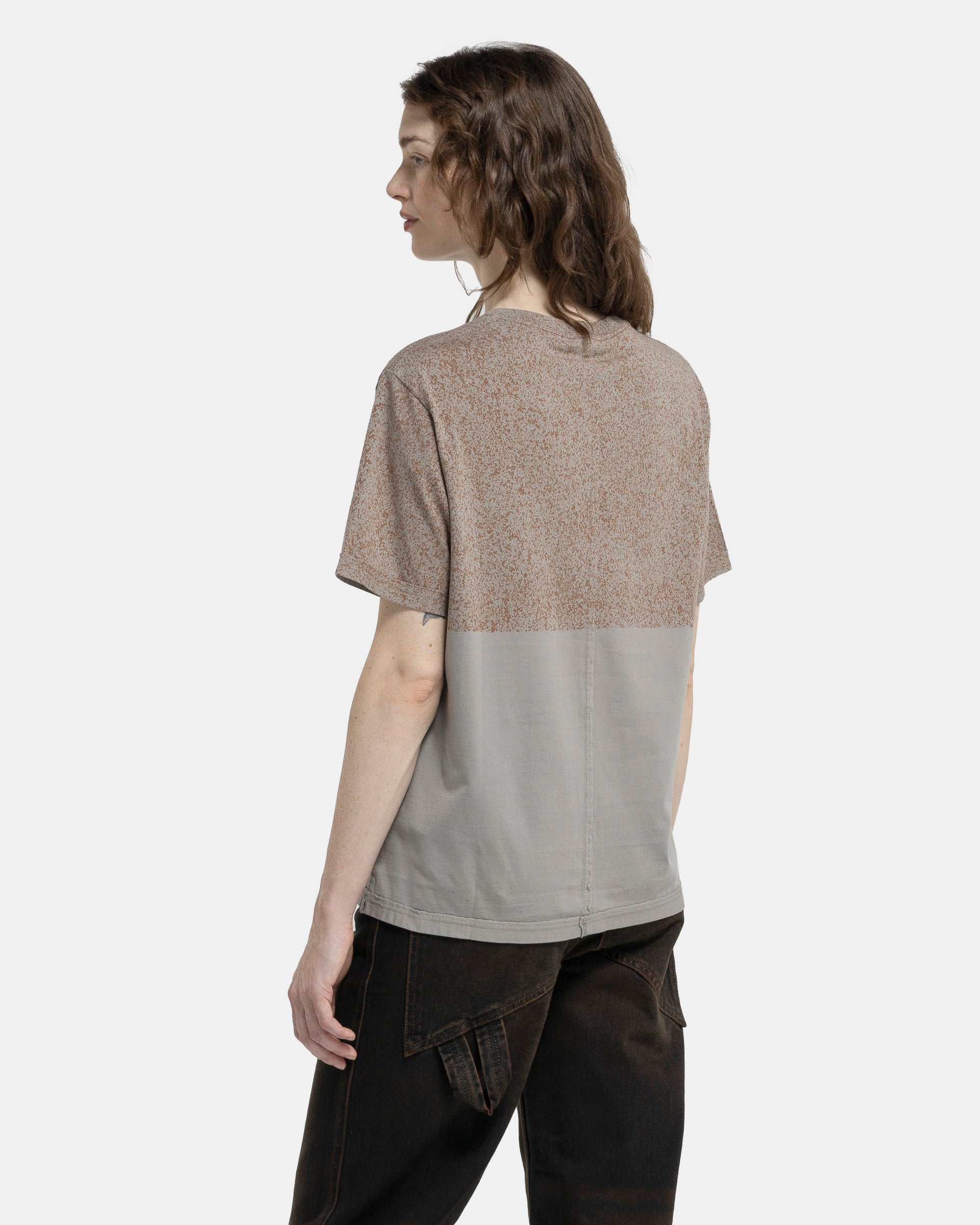 Lapped T-Shirt in Canvas