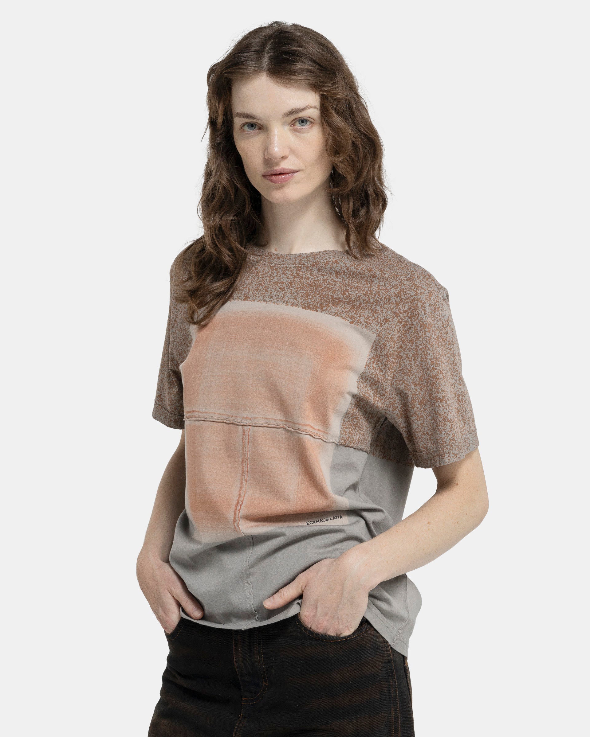 Lapped T-Shirt in Canvas