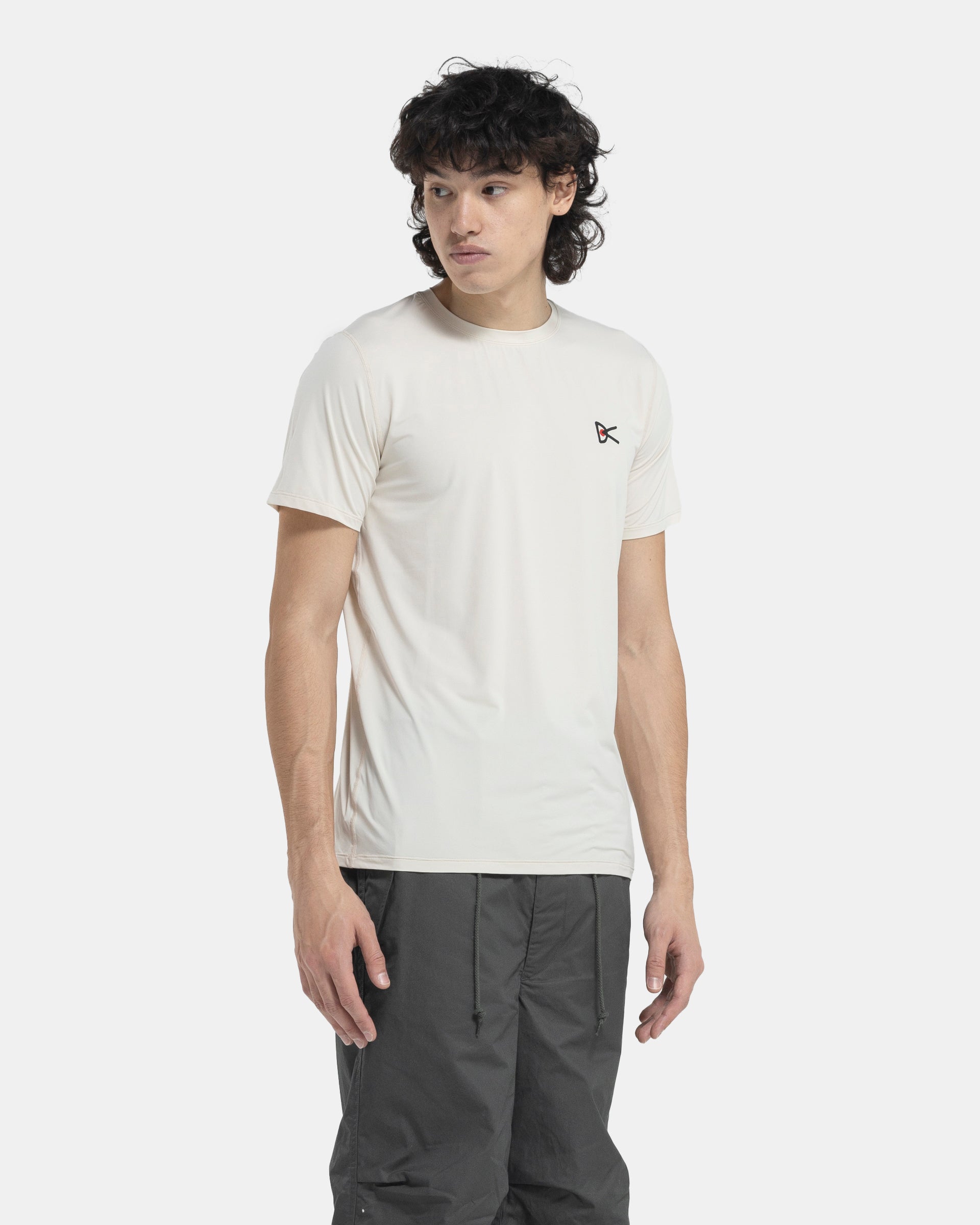 Aloe Short Sleeve T-Shirt in Mushroom