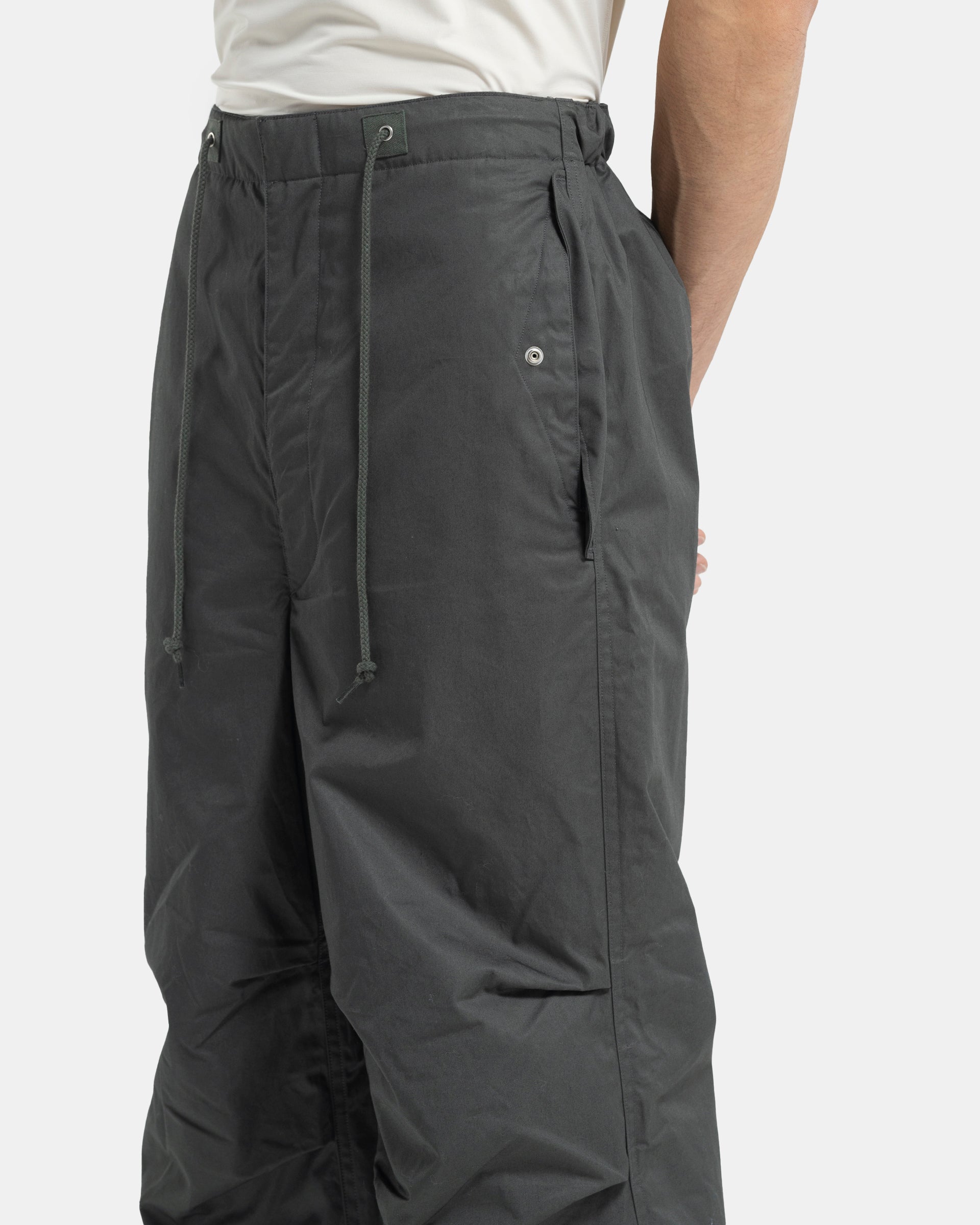 Insulated Pants in Moss Green