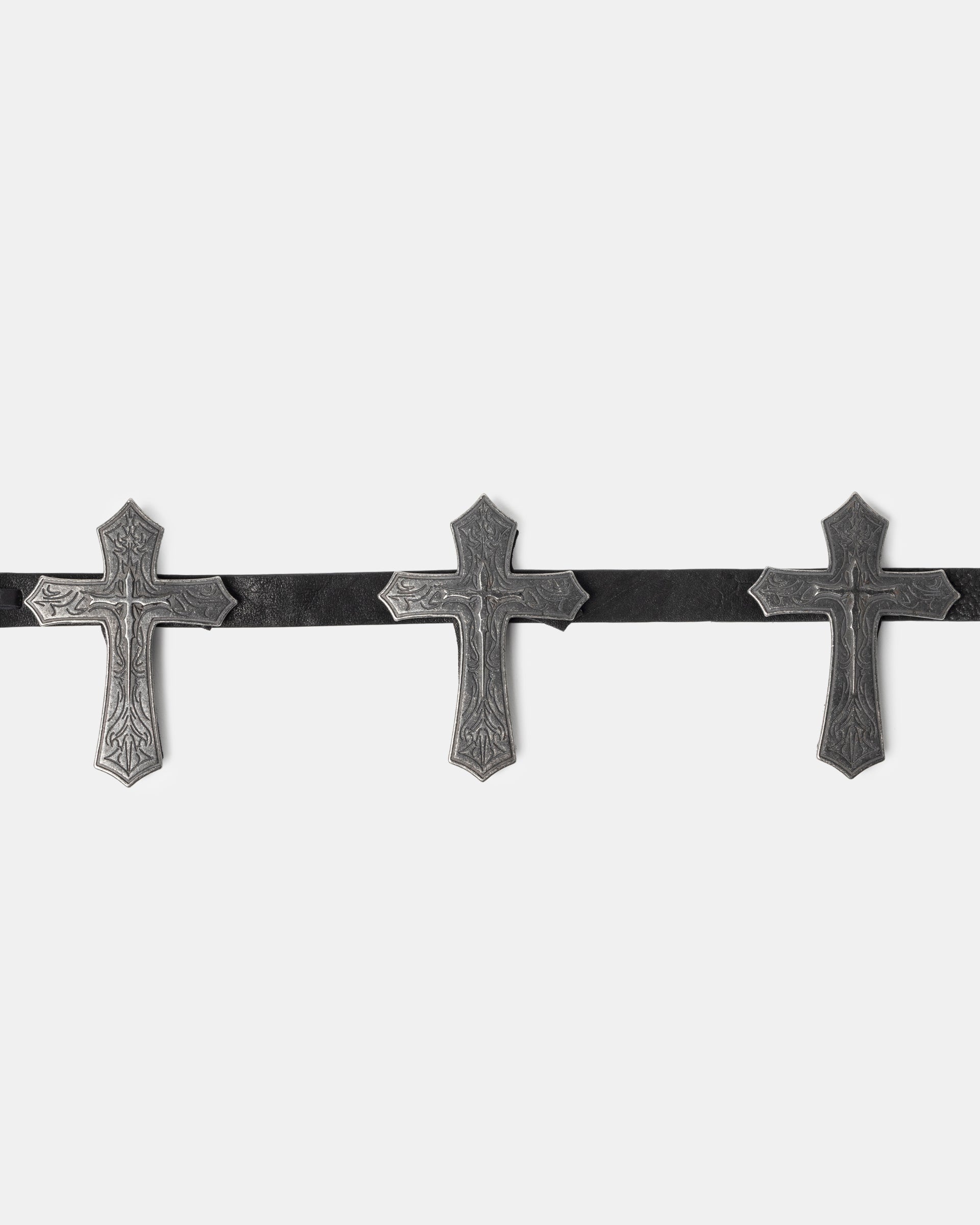 Slayer Harness Belt in Black/Silver