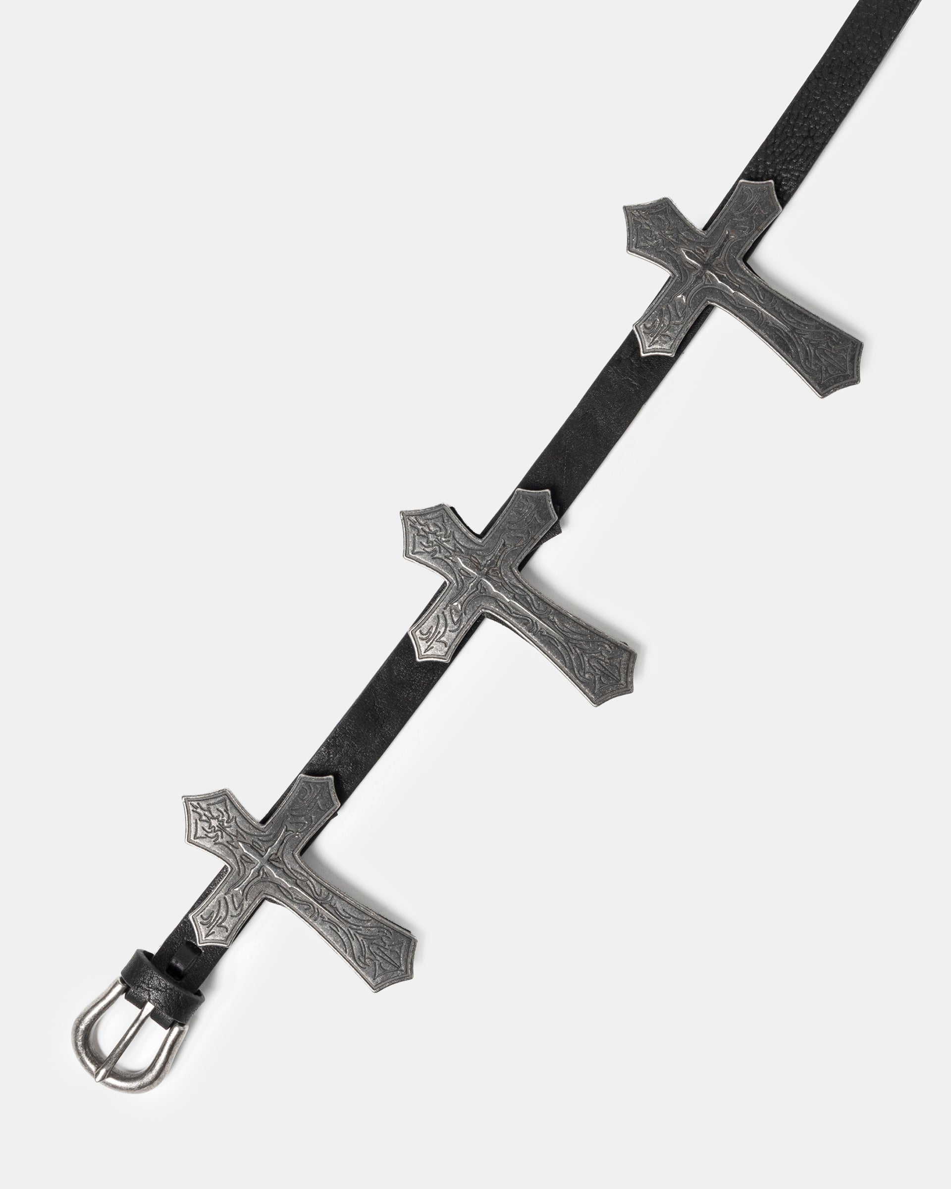 Slayer Harness Belt in Black/Sliver