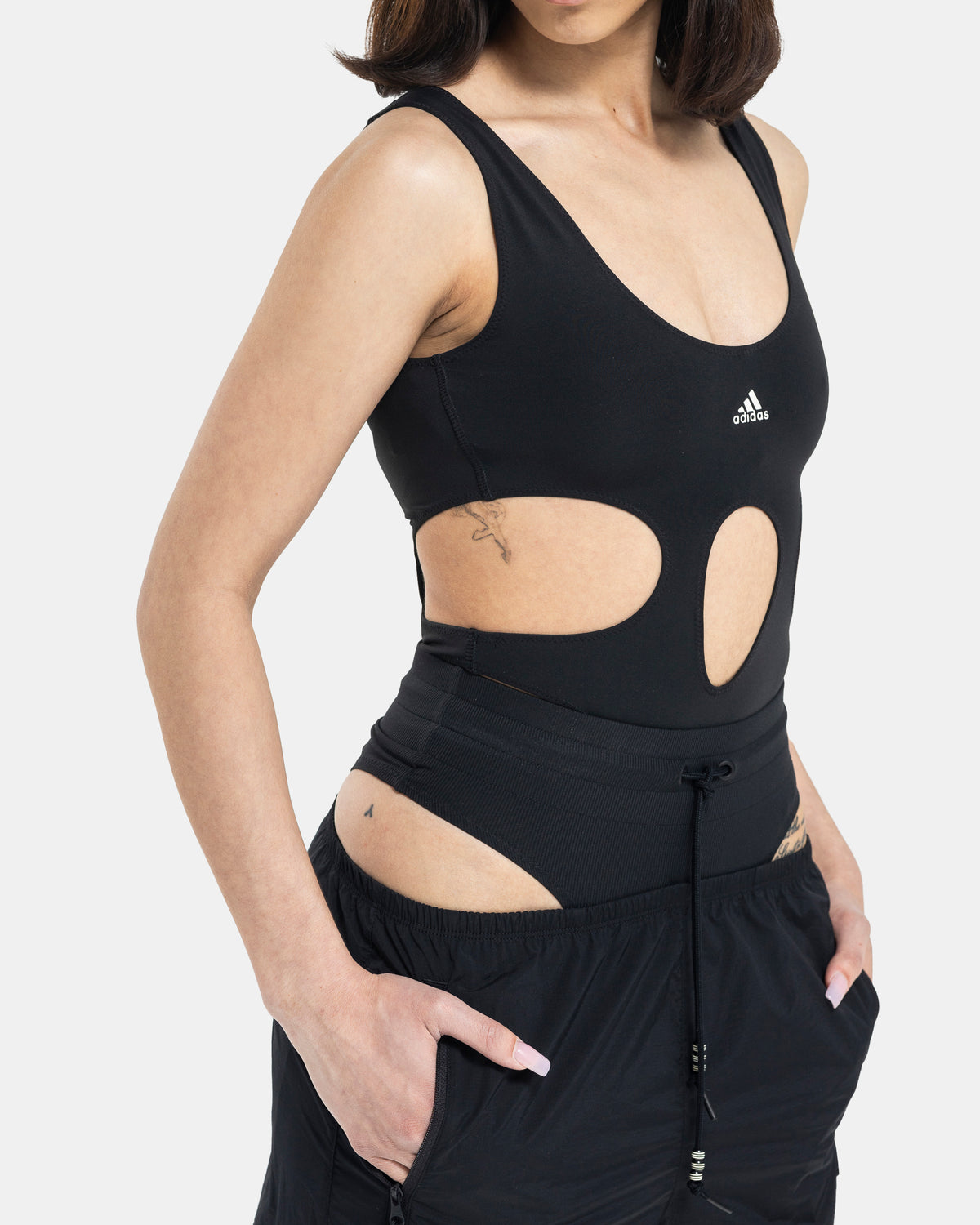 Adidas Designed by Rui Zhou Bodysuit in Black | Roden Gray