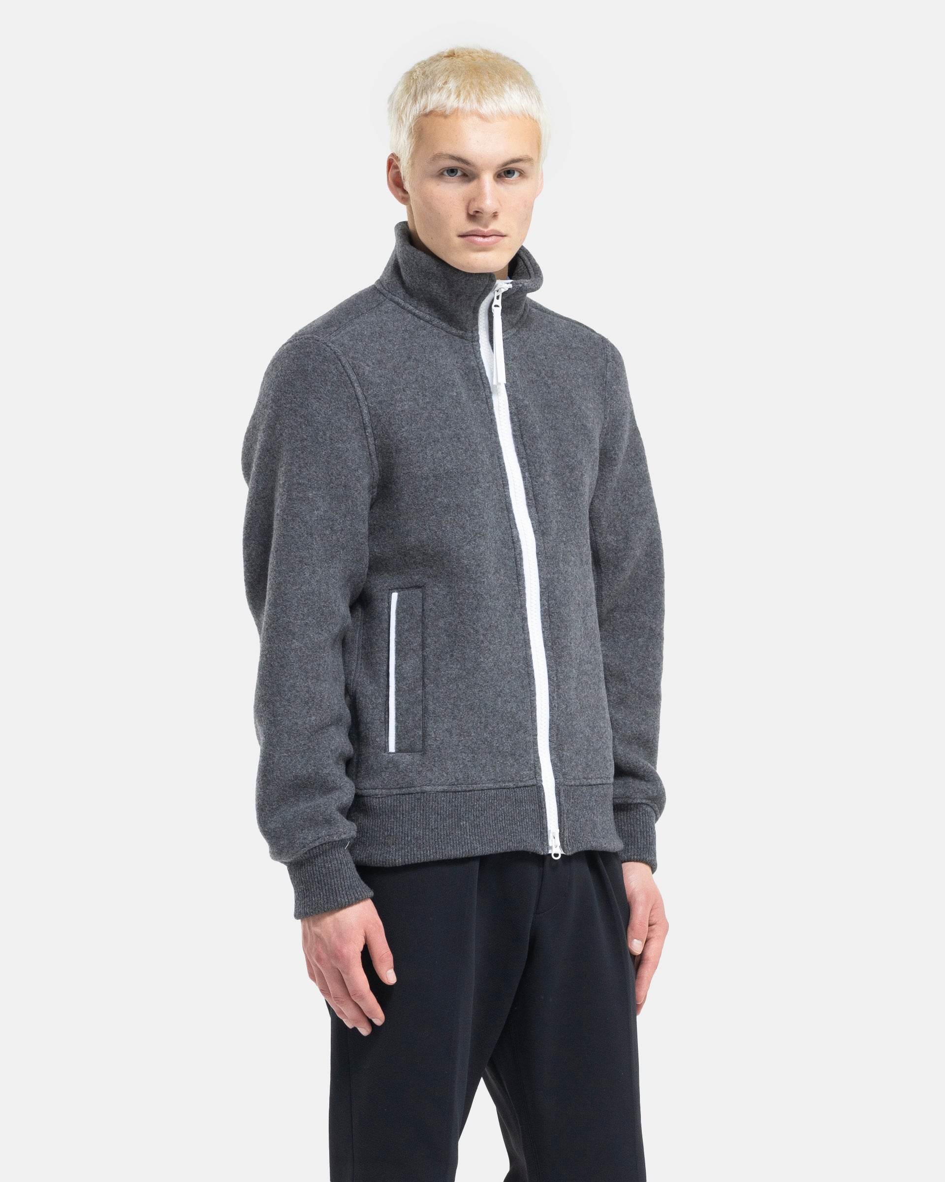 Lawson Fleece Jacket Humanature in Quarry Grey