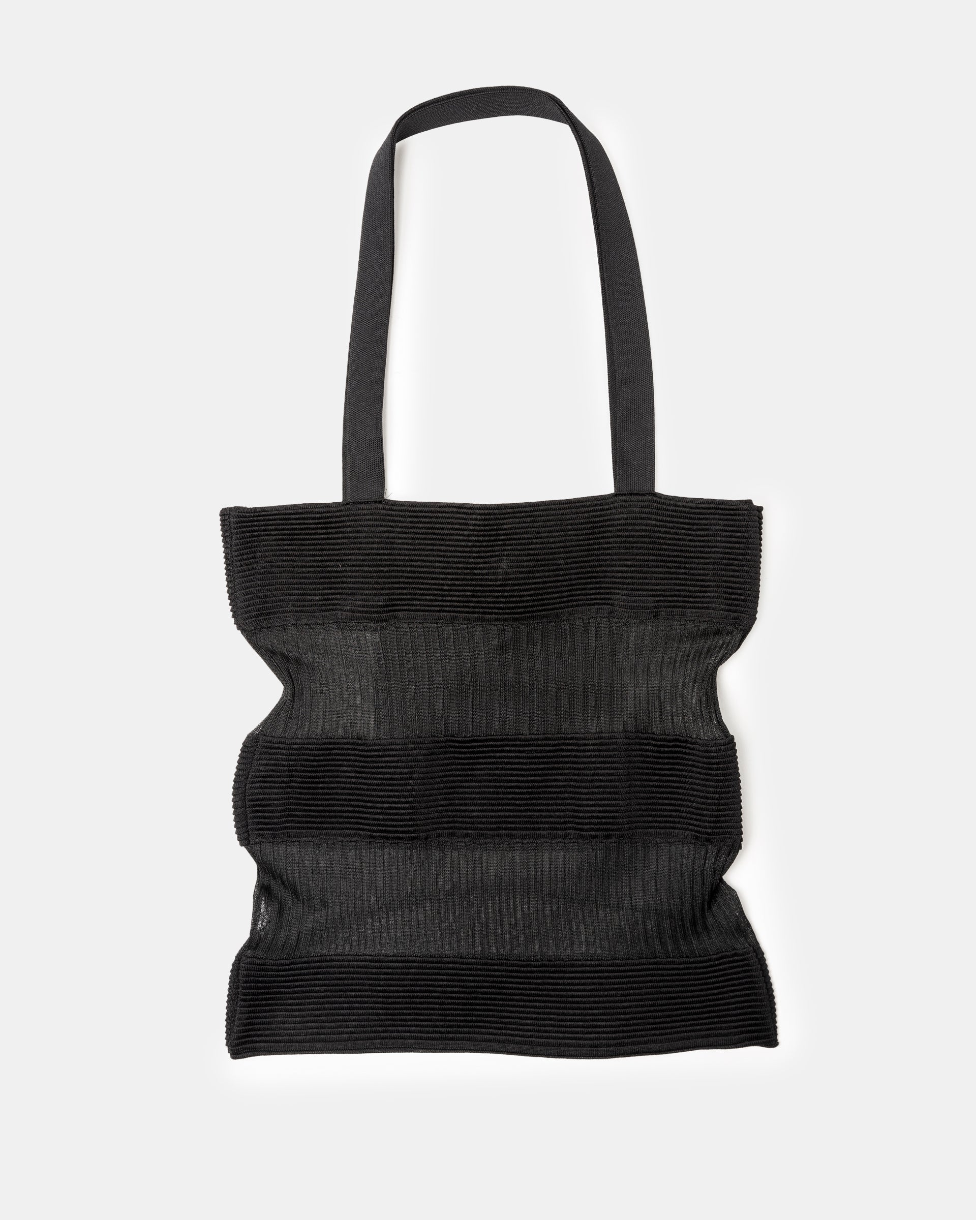 Strata Lucent Tote Bag in Black