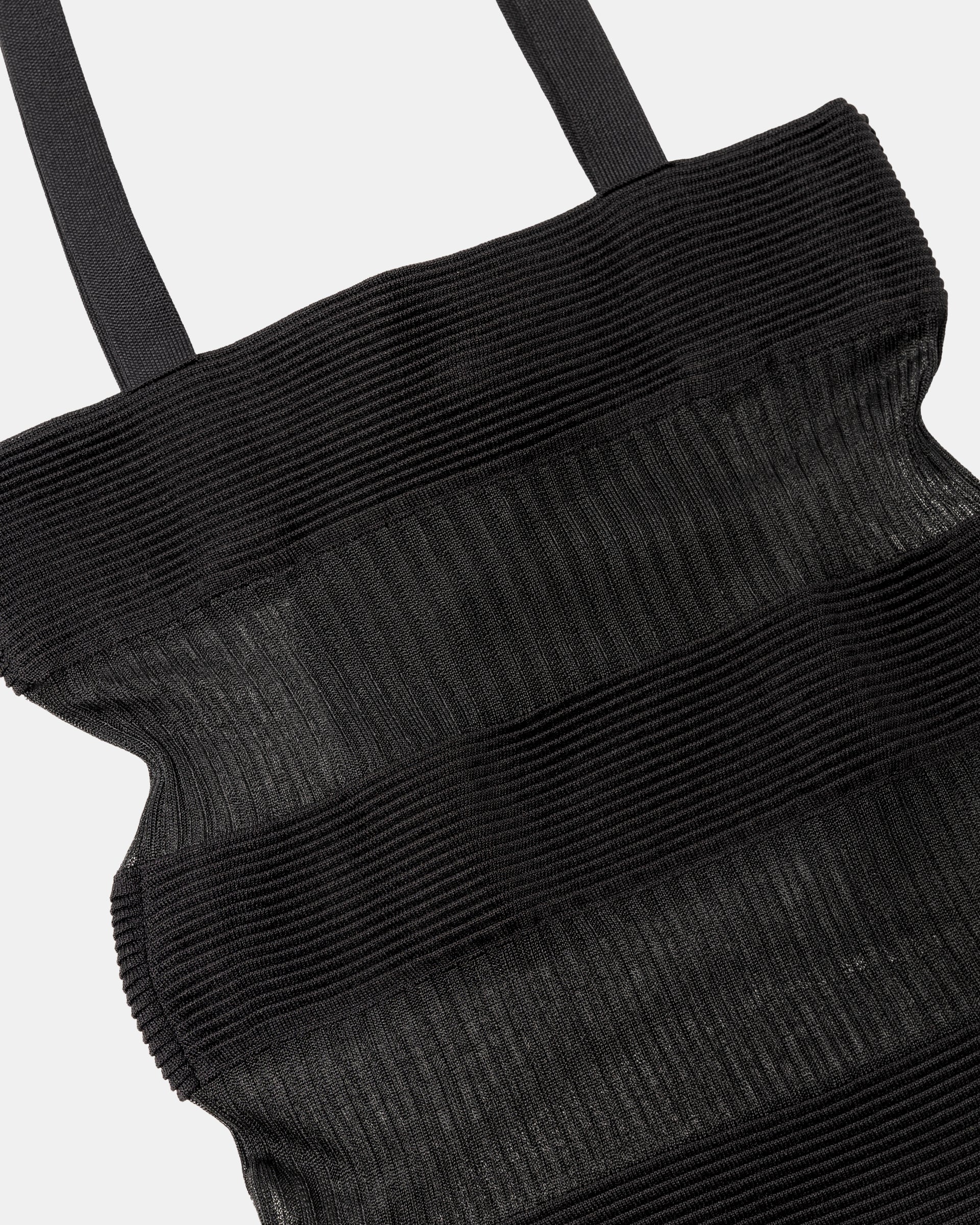 Strata Lucent Tote Bag in Black