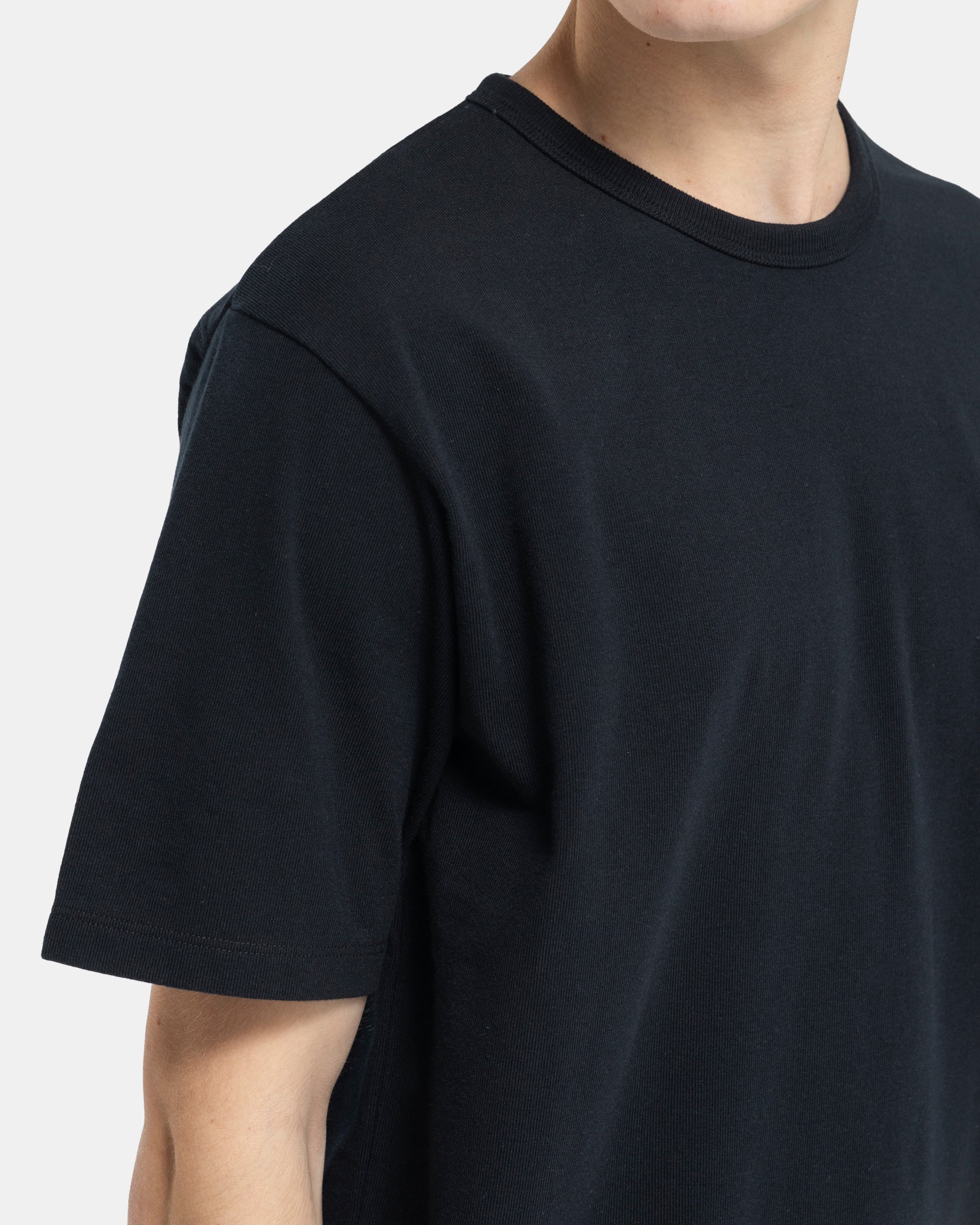 COOLMAX Jersey T-Shirt in Black