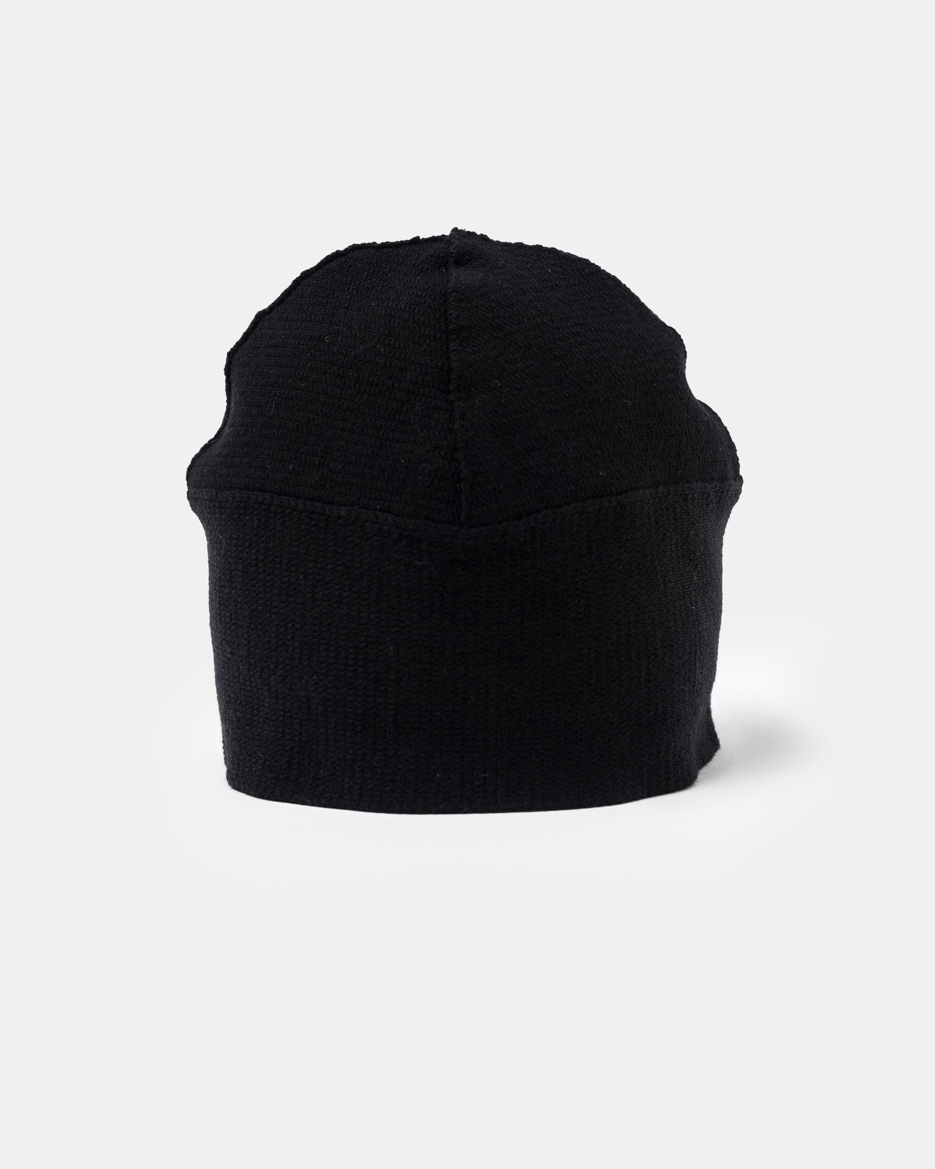 Knitted Beanie in Black