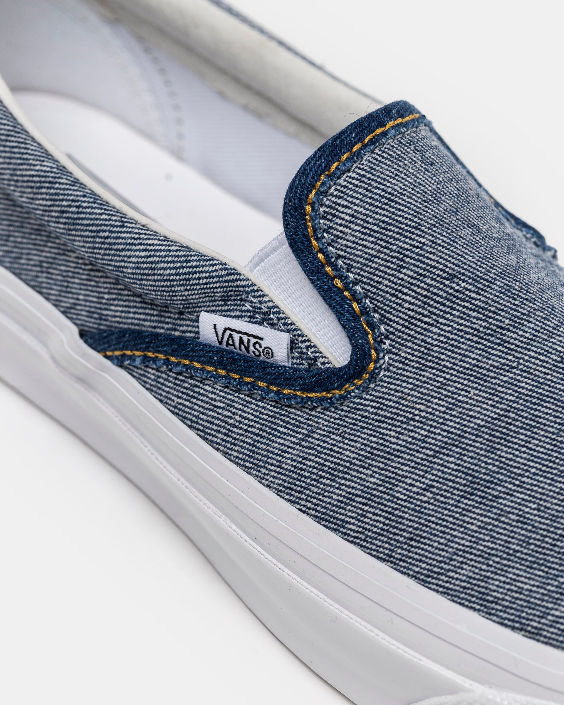 UA OG Classic Slip-On LX Denim in Indigo