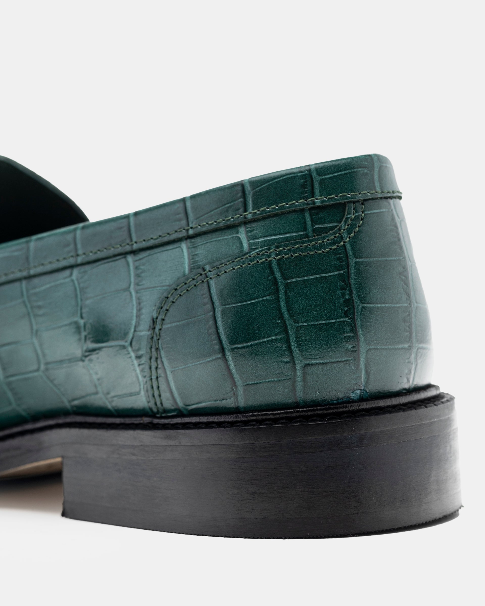 Townee Penny Loafer in Green