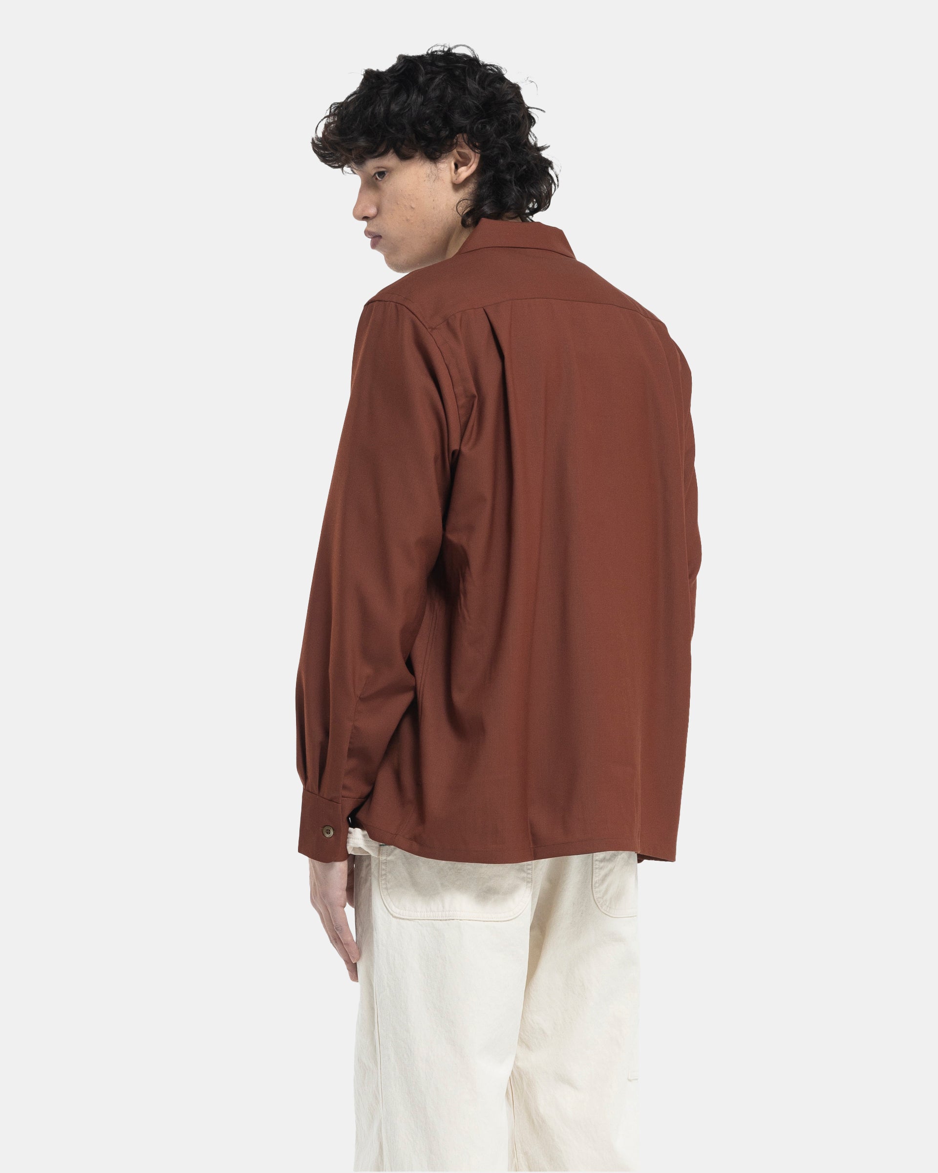 6 Pocket Classic Shirt in Brown