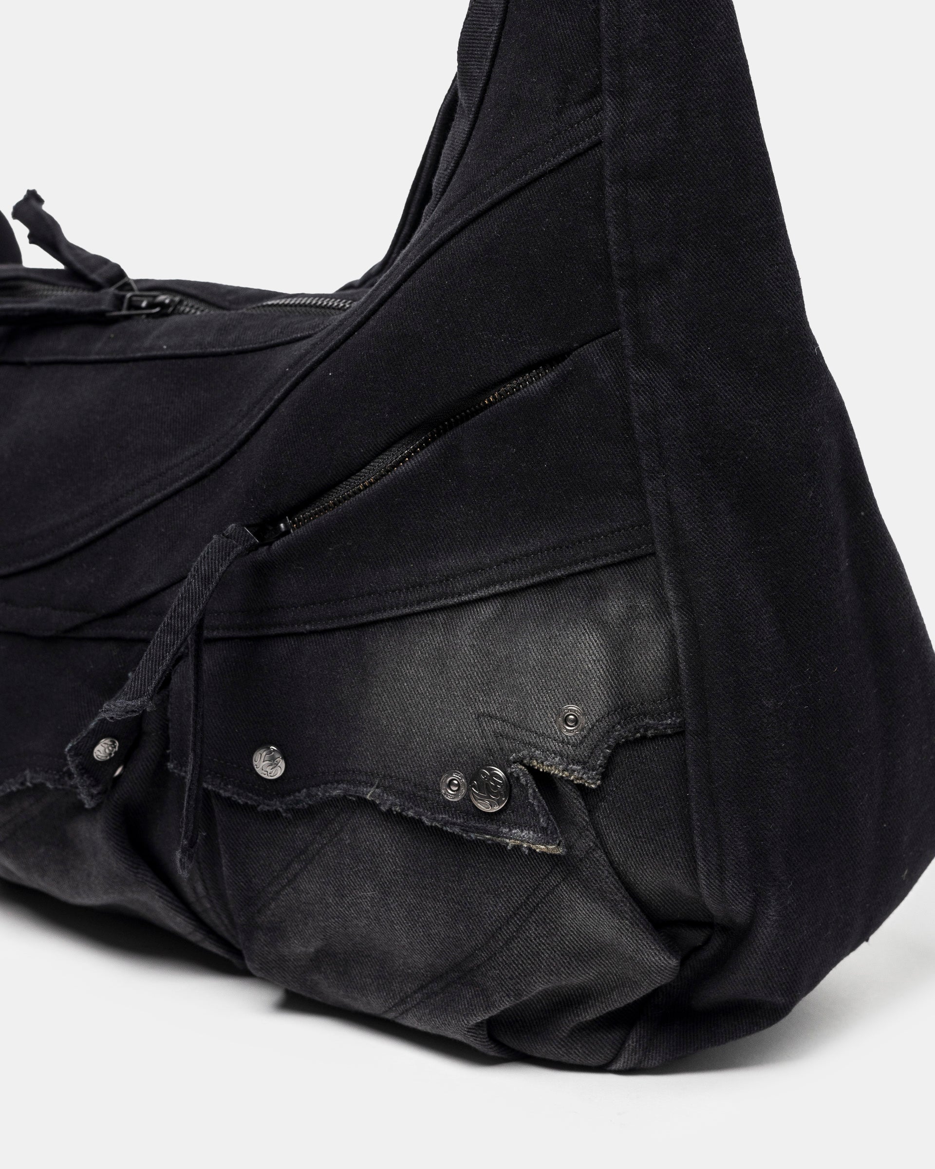 Parachute Bag in Washed Black