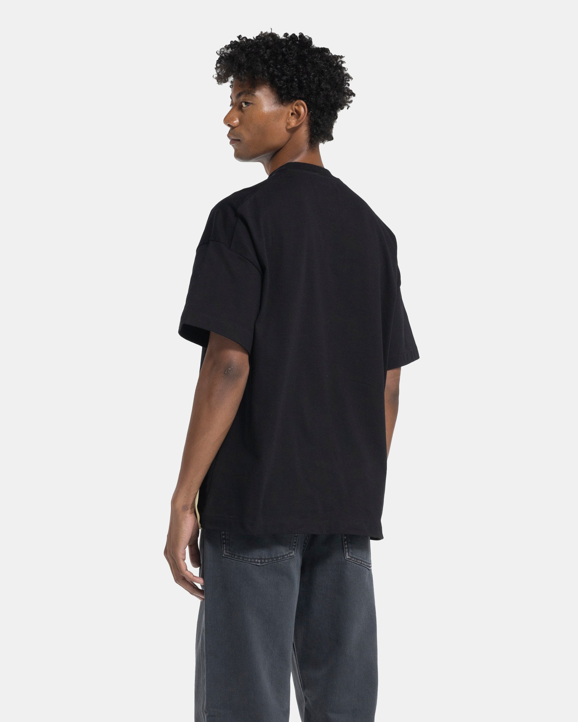 Patch T-Shirt in Black