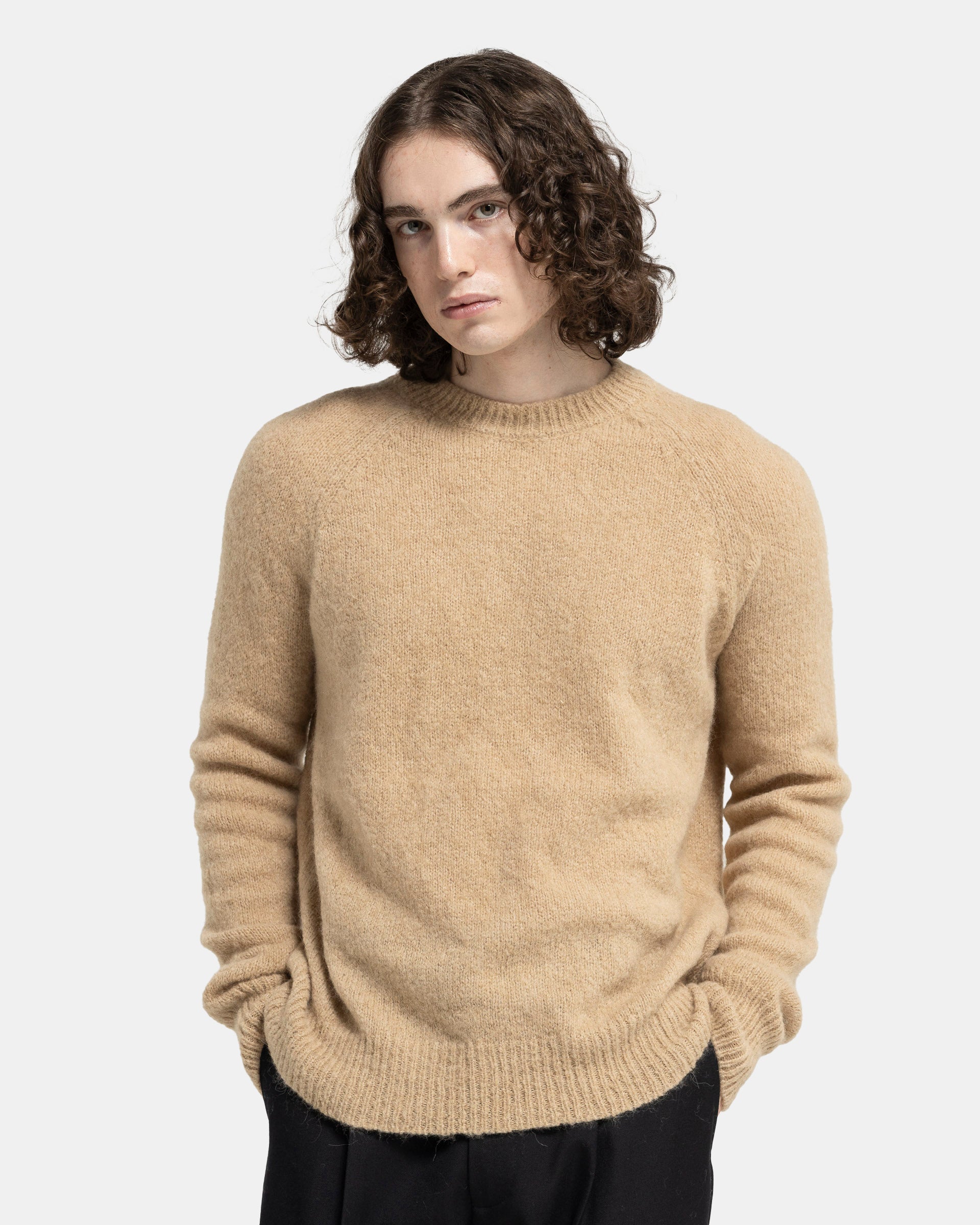 Dries Van Noten Melbourne Sweater in Natural