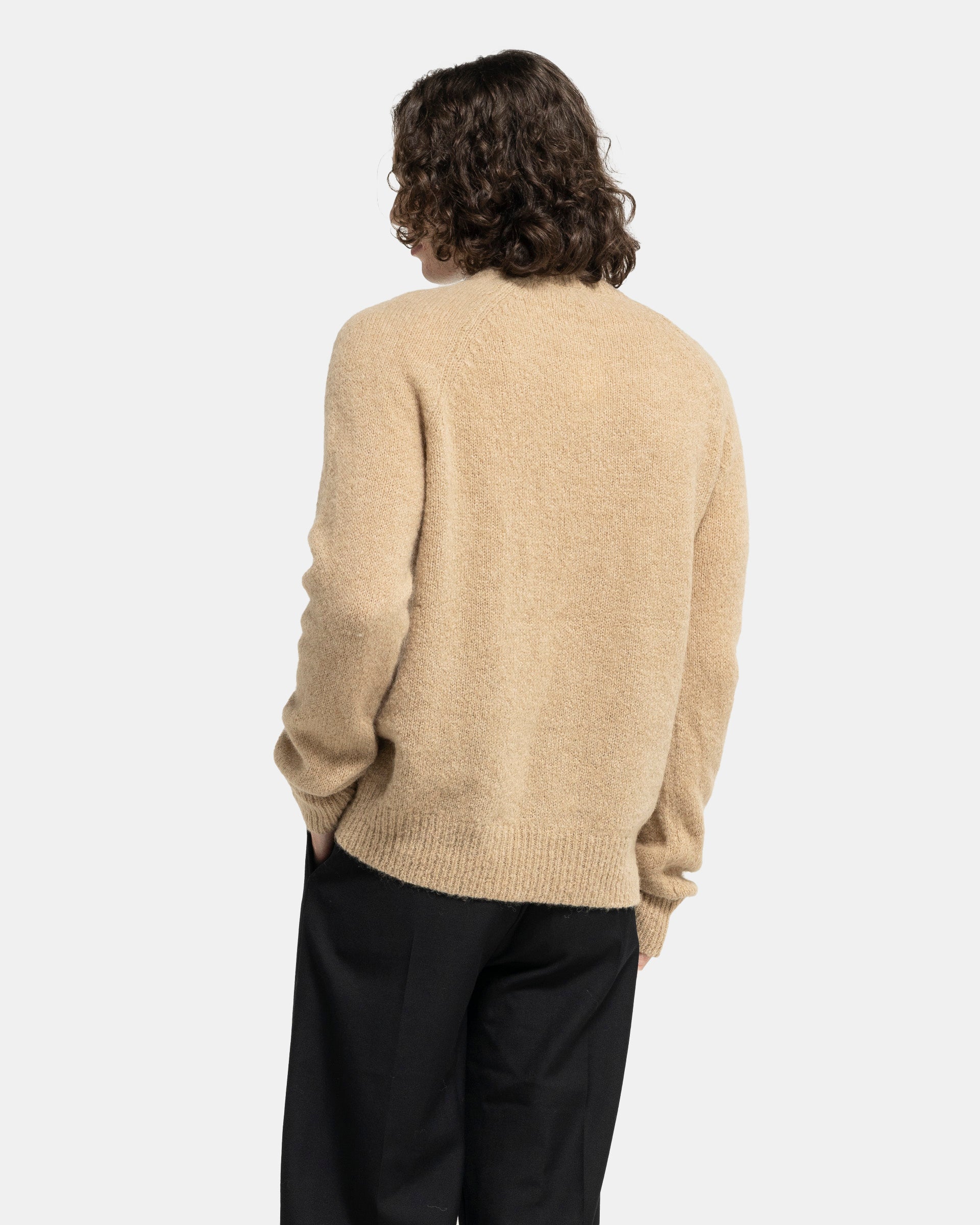 Dries Van Noten Melbourne Sweater in Natural