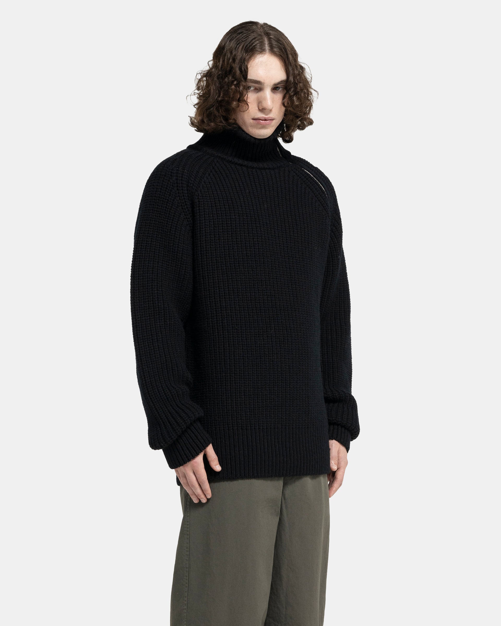 Dries Van Noten Monty Sweater in Black