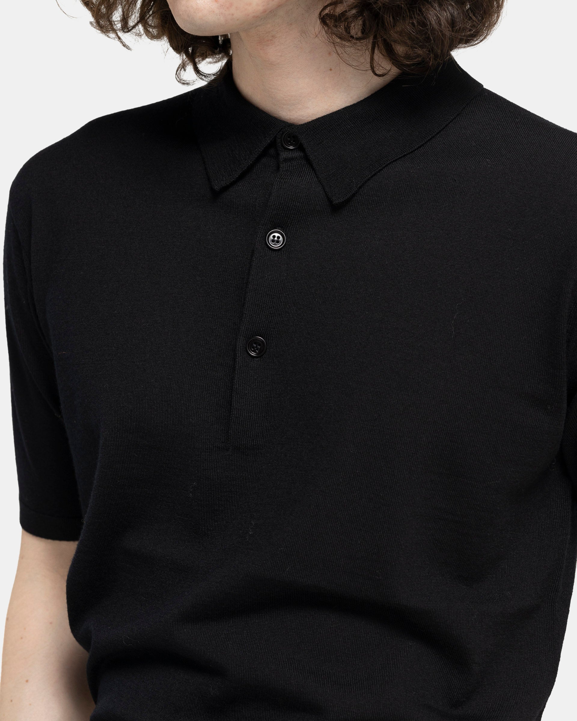 Murice Polo in Black