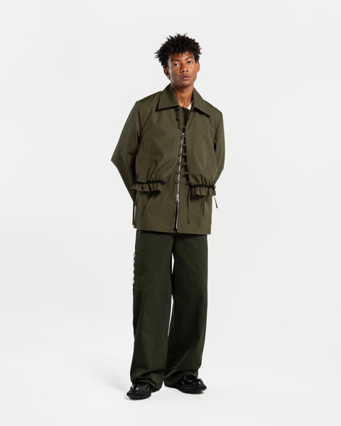 Sosin Jacket in Olive - Namacheko