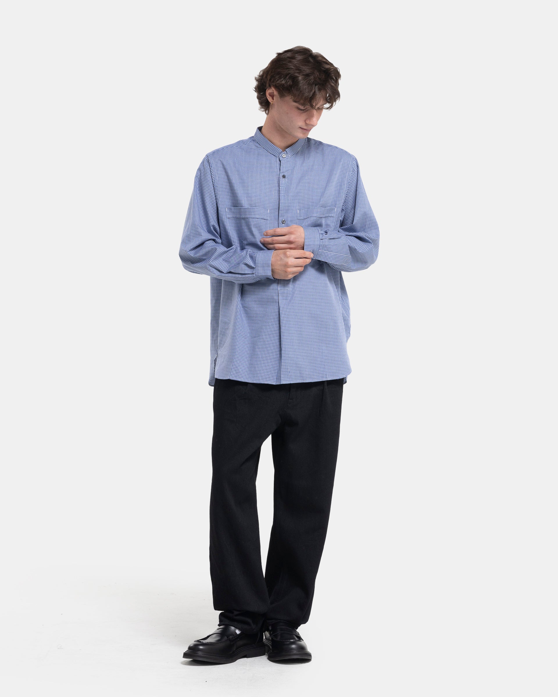 新品未使用＊タグ付き　STILL BY HAND ストライプシャツ STILL BY HAND コットンストライプシャツ[DMA4-SH08252PUS