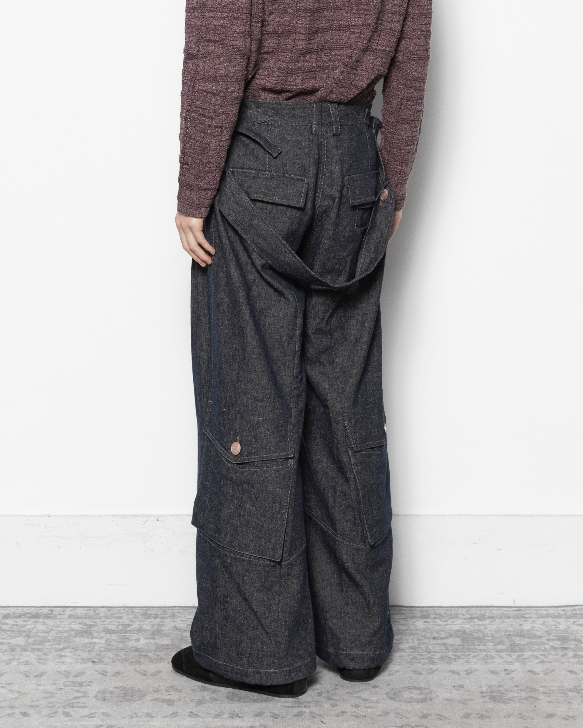 Backshift Cargo Denim in Blue