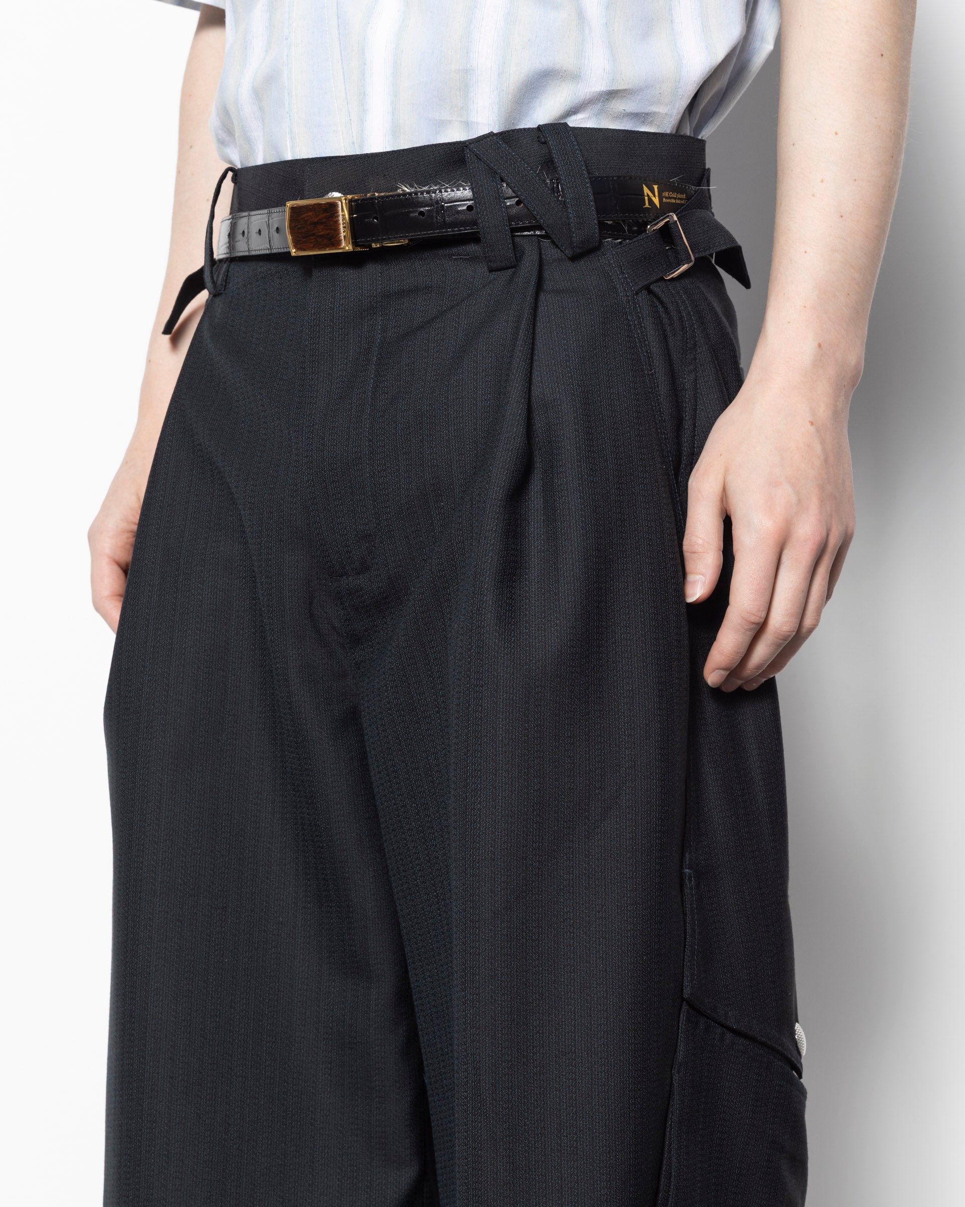 Bermuda Cargo Shorts in Midnight