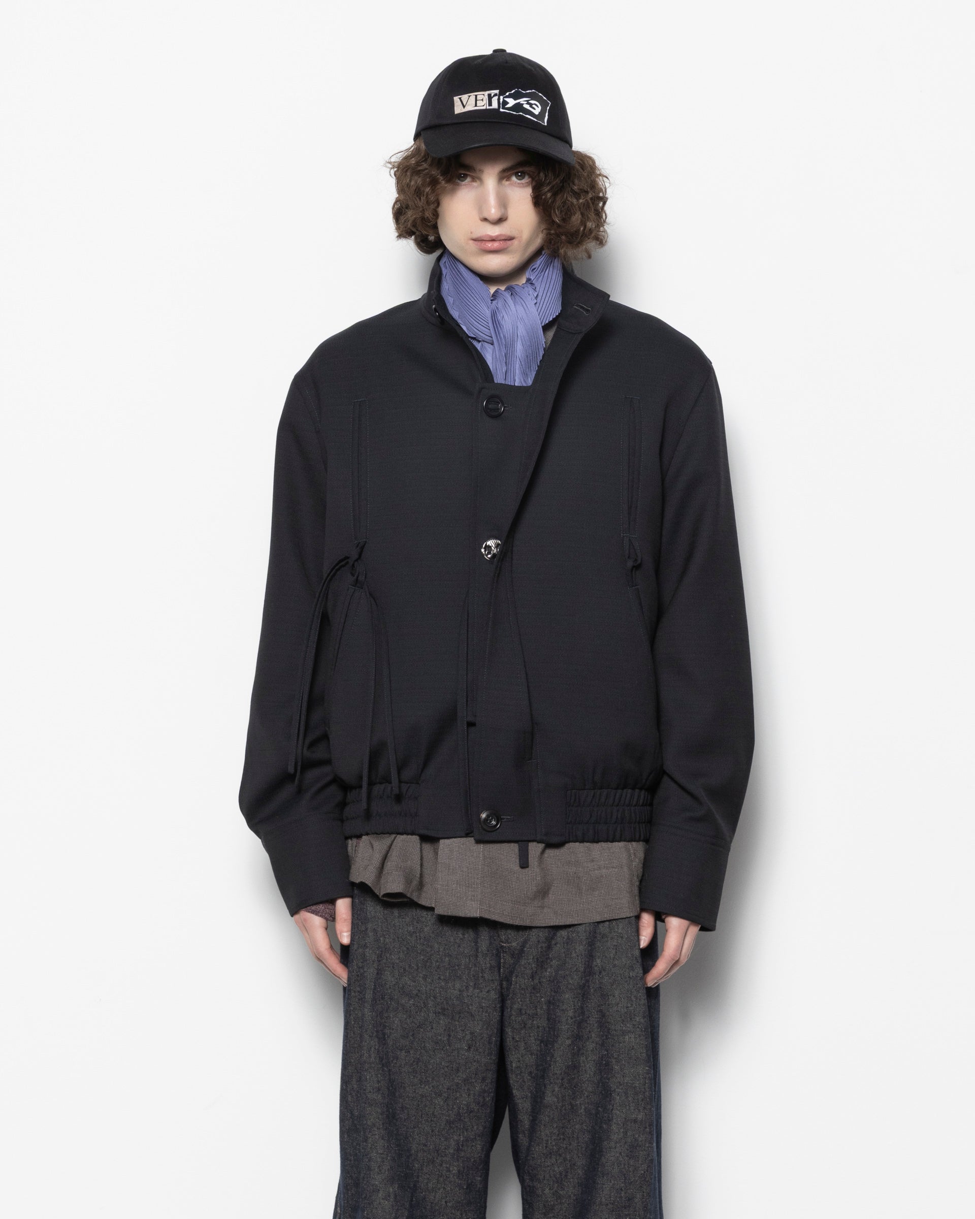 Nullus Harrington Jacket in Midnight Black | RODEN GRAY