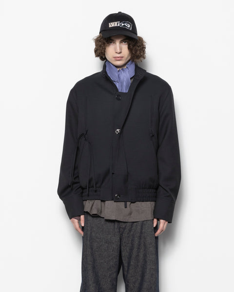 Nullus Harrington Jacket in Midnight Black | RODEN GRAY