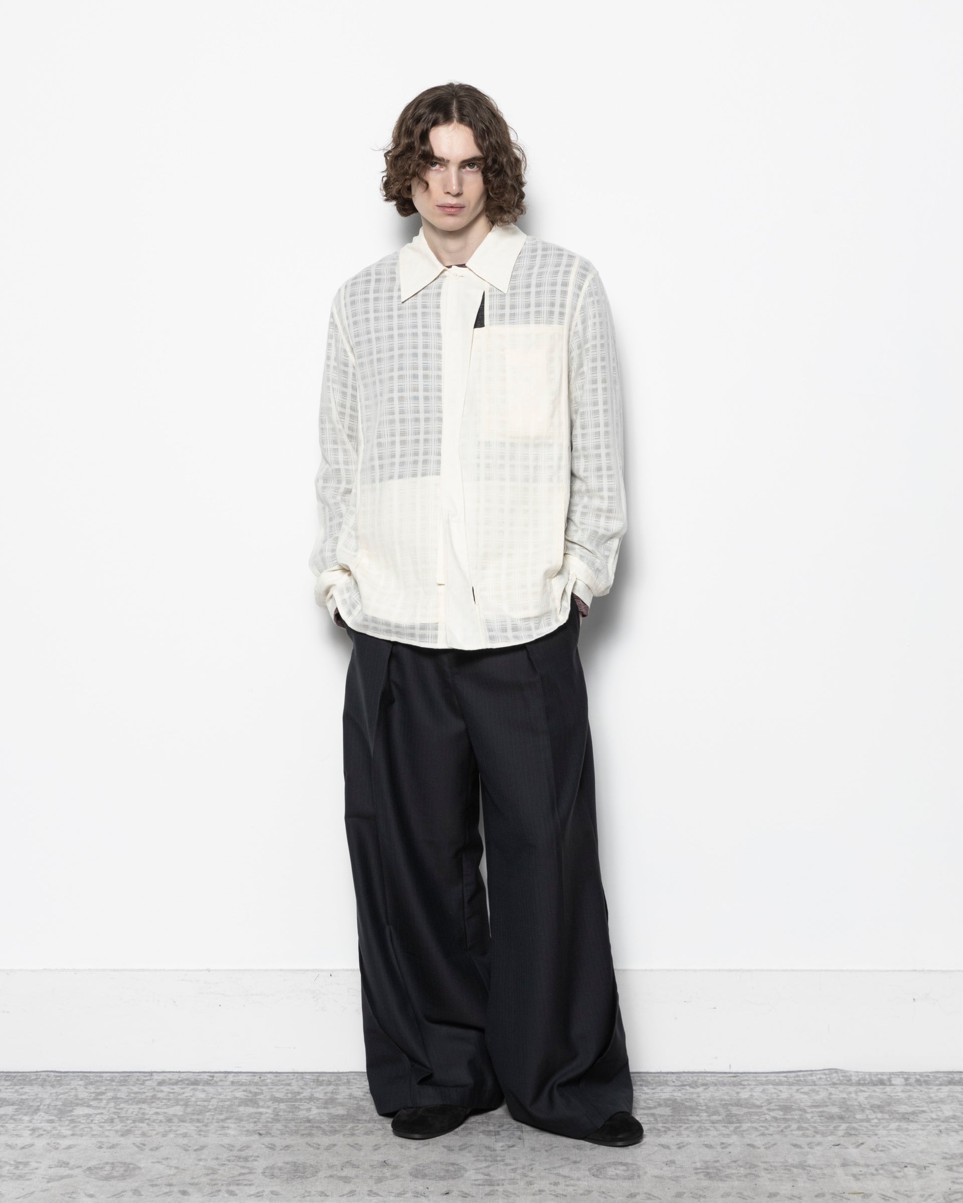 Page Shirt LS in Ivory