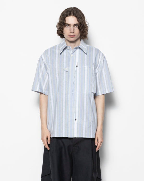 Page Shirt SS in Lime Stripes