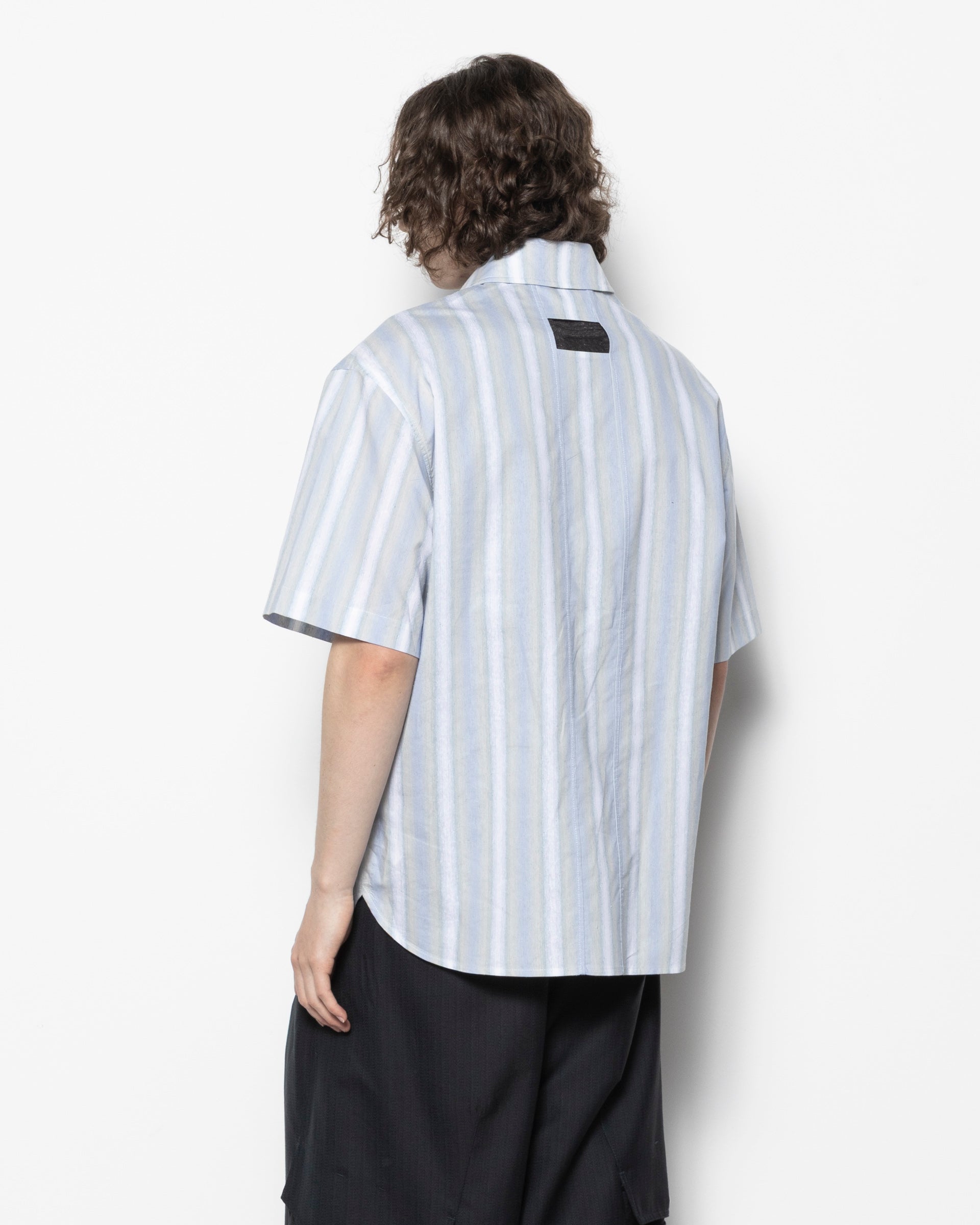 Page Shirt SS in Lime Stripes