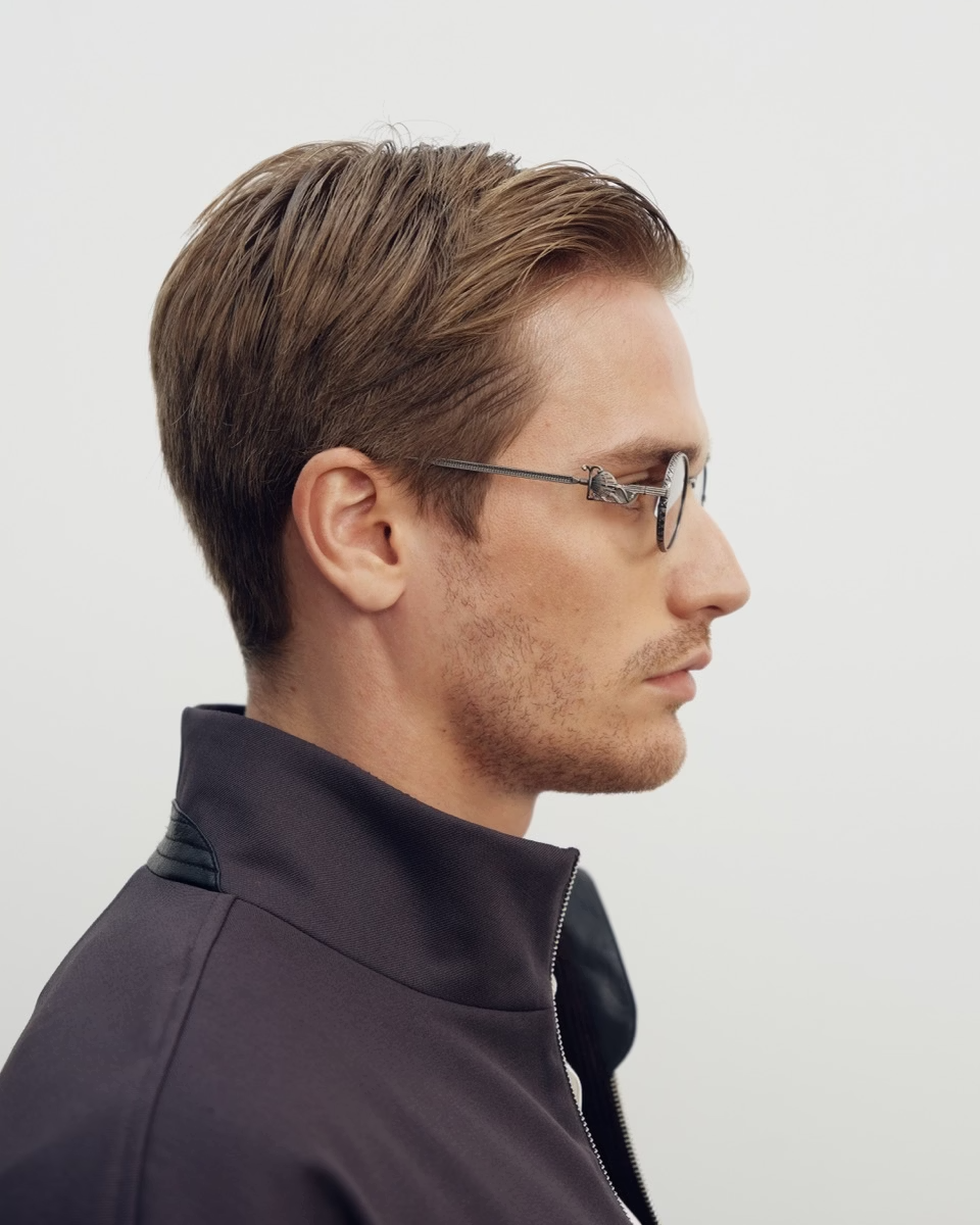 SG Spadroon Sunglasses  in Antique Silver