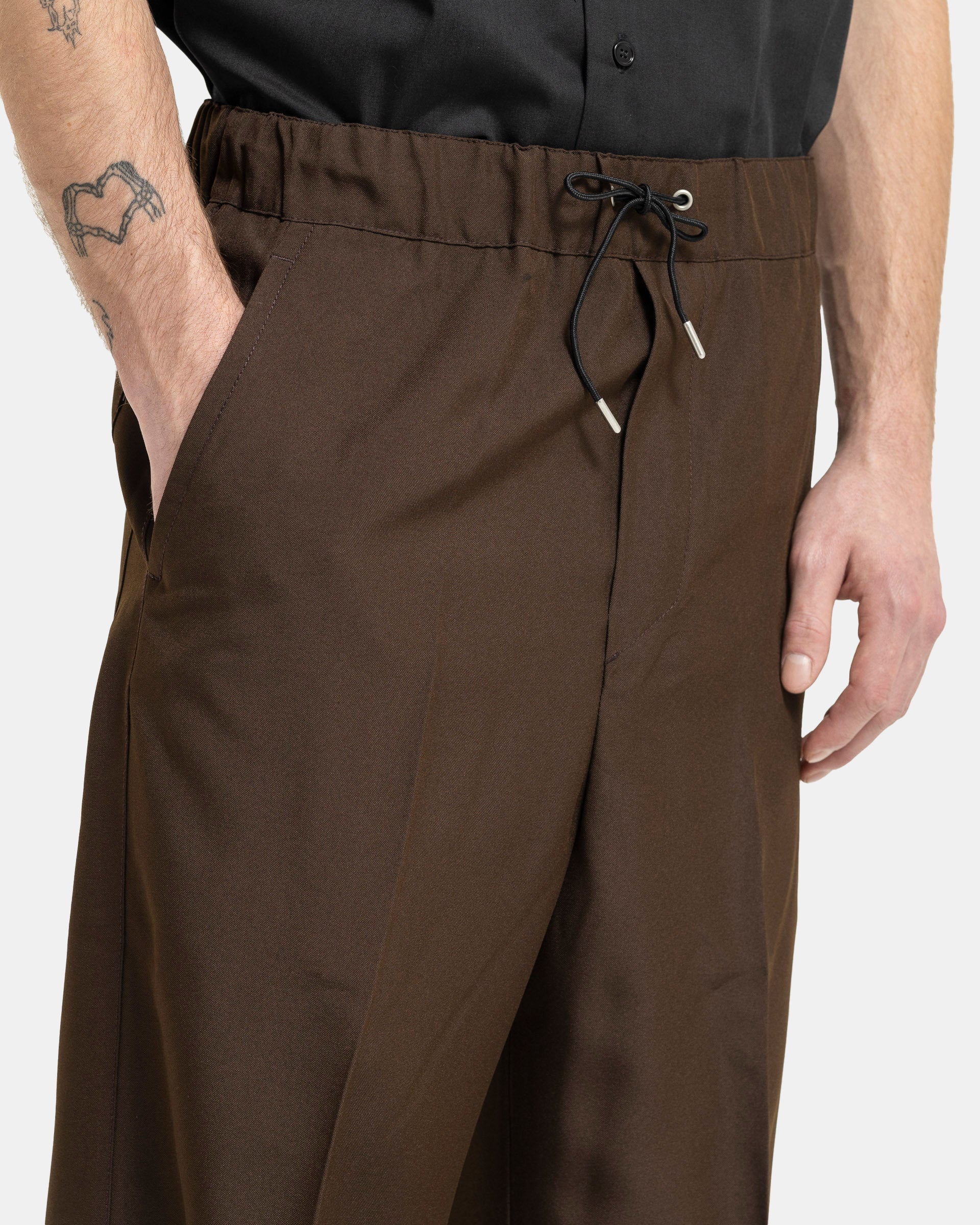 Base Pant in Coffee