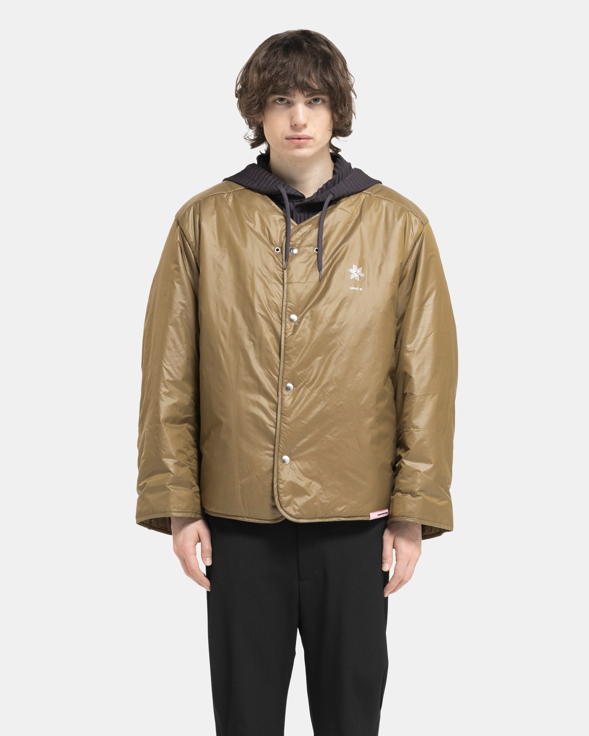 Insulated Liner Jacket in Camel