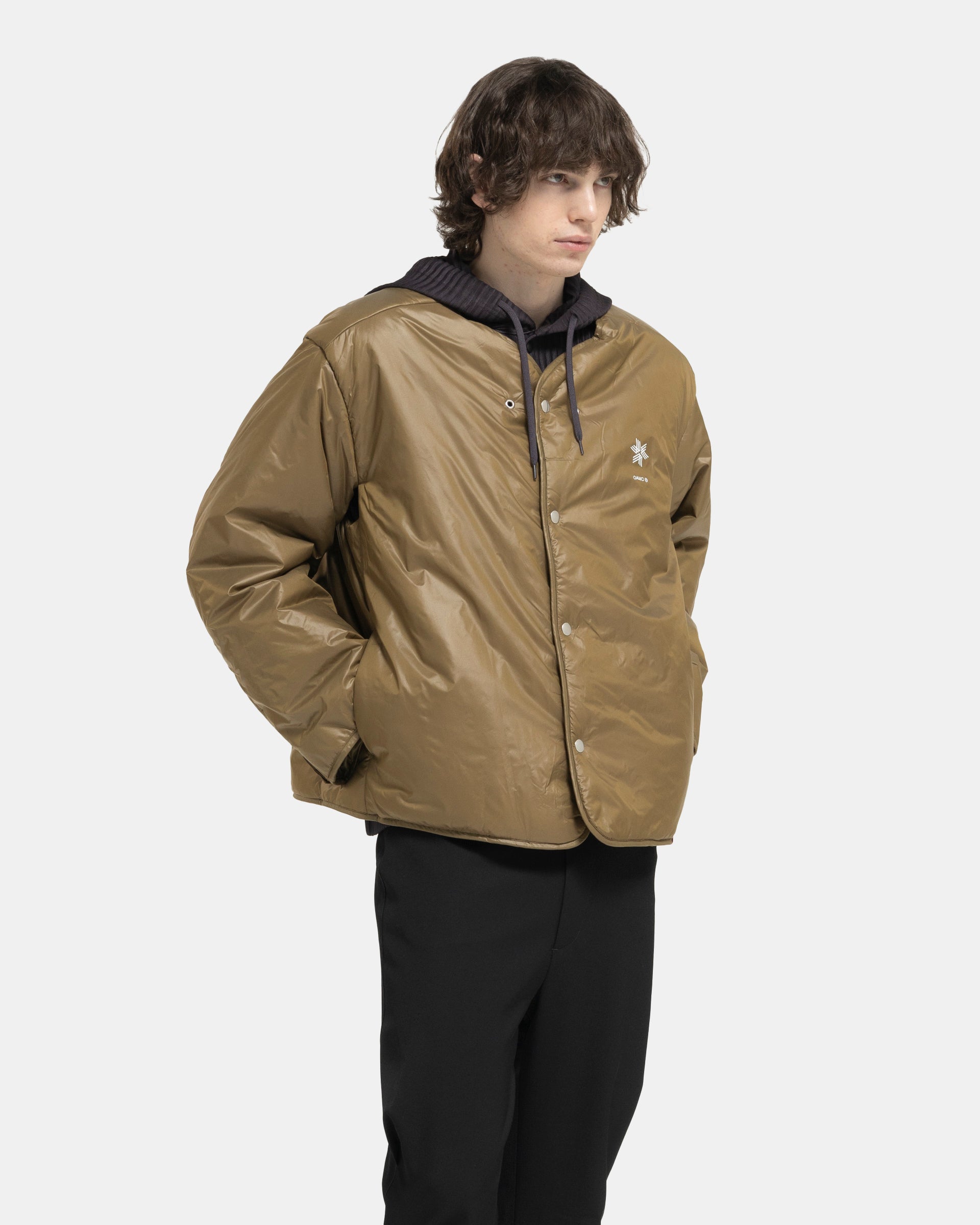 Insulated Liner Jacket in Camel