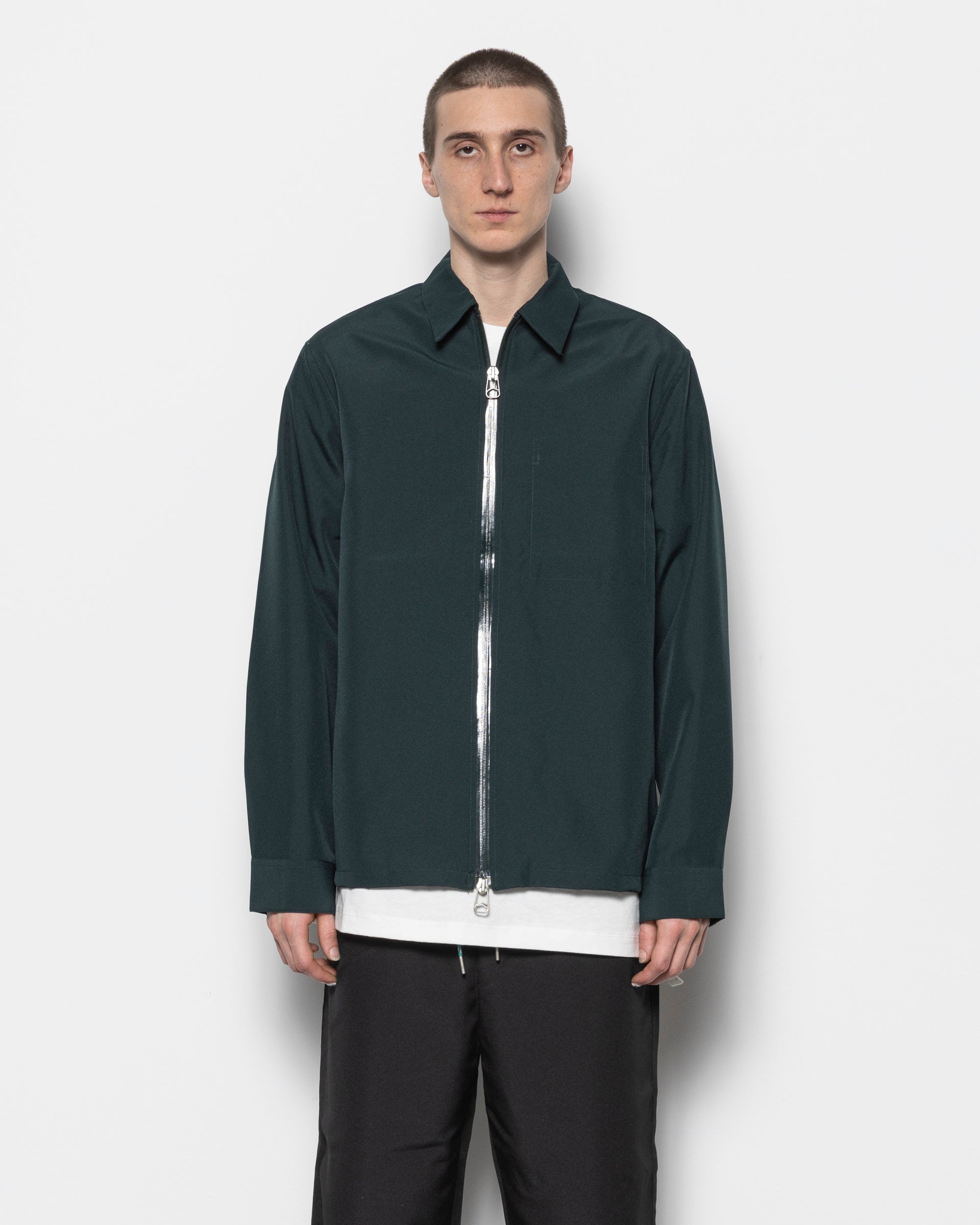 OAMC x PEACEMAKER Ian Shirt in Dark Green | RODEN GRAY