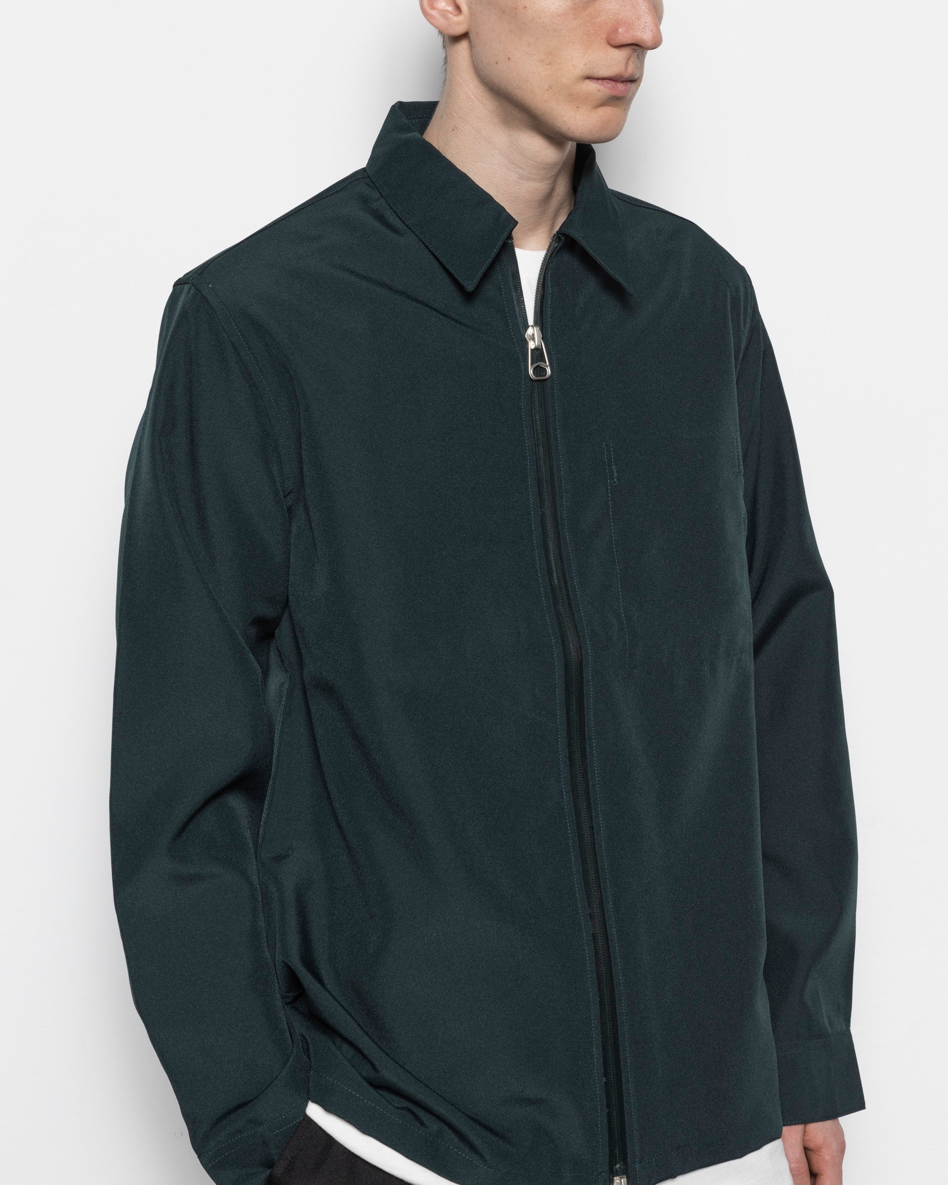 OAMC x PEACEMAKER Ian Shirt in Dark Green | RODEN GRAY