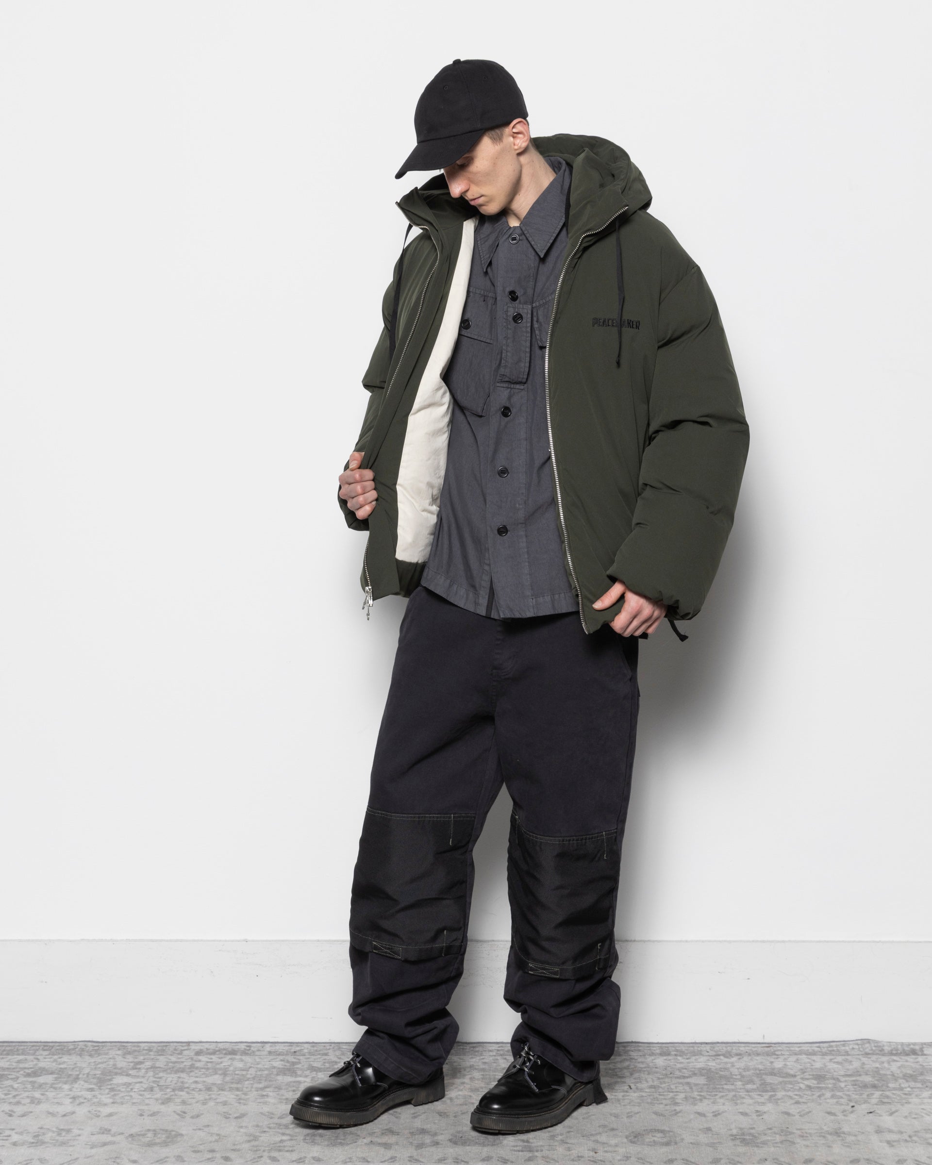 OAMC x PEACEMAKER Lithium Jacket in Dark Green | RODEN GRAY