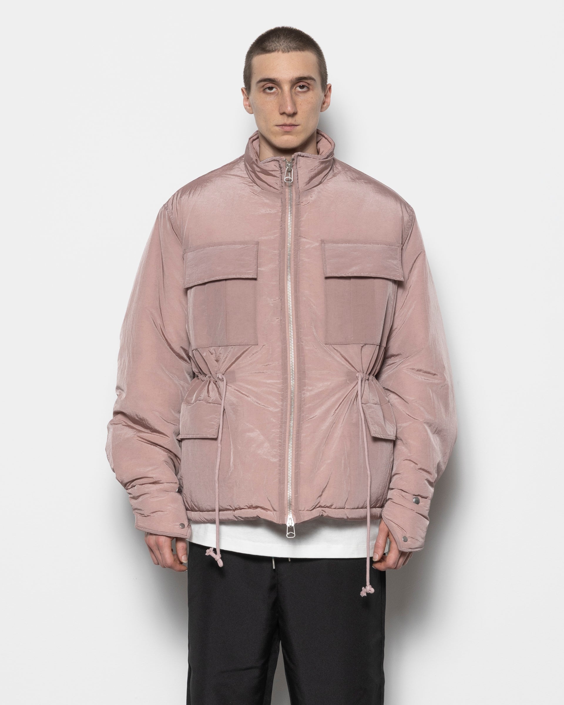 OAMC x PEACEMAKER Padded M65 Jacket in Lilac | RODEN GRAY