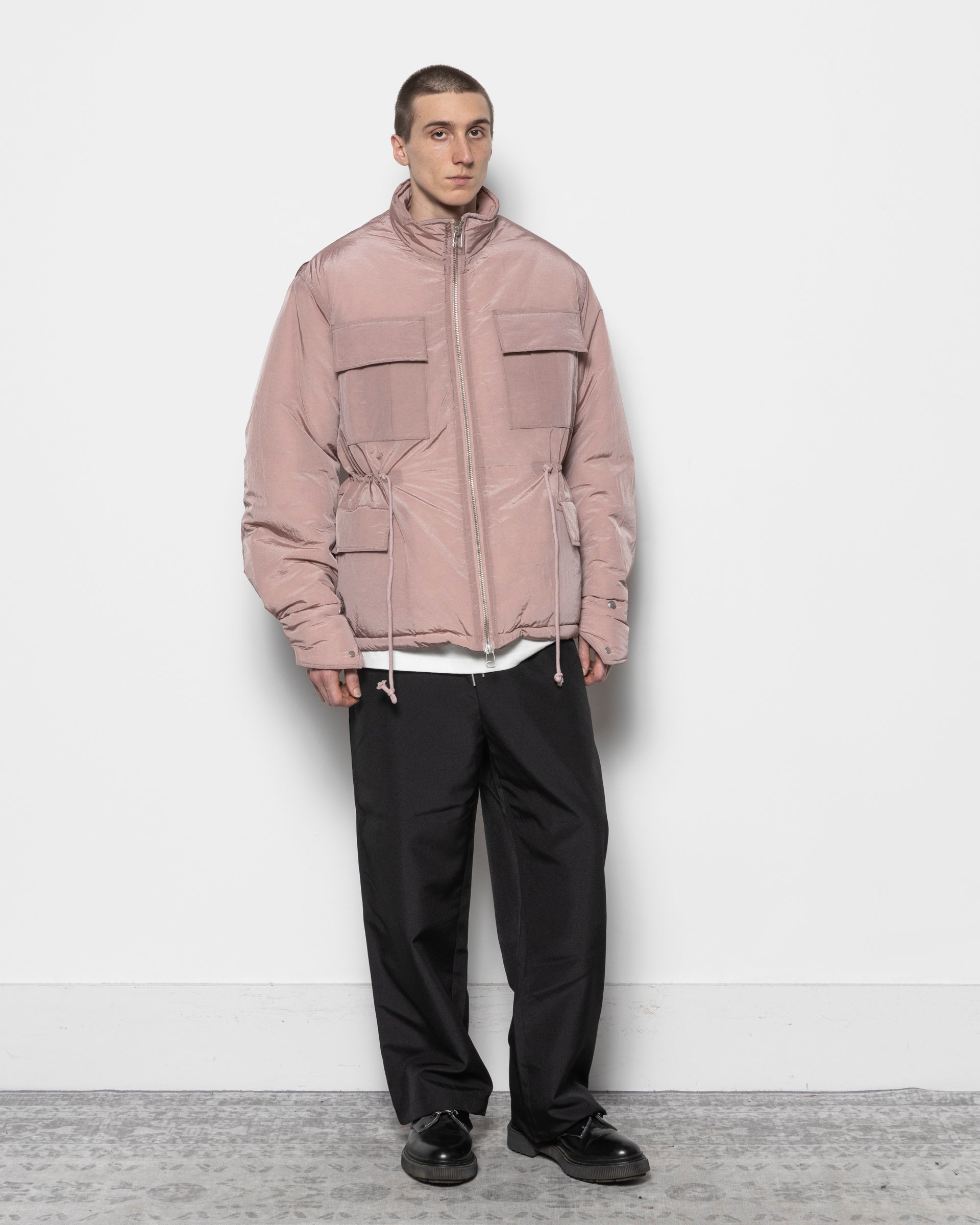 Padded M65 Jacket in Lilac