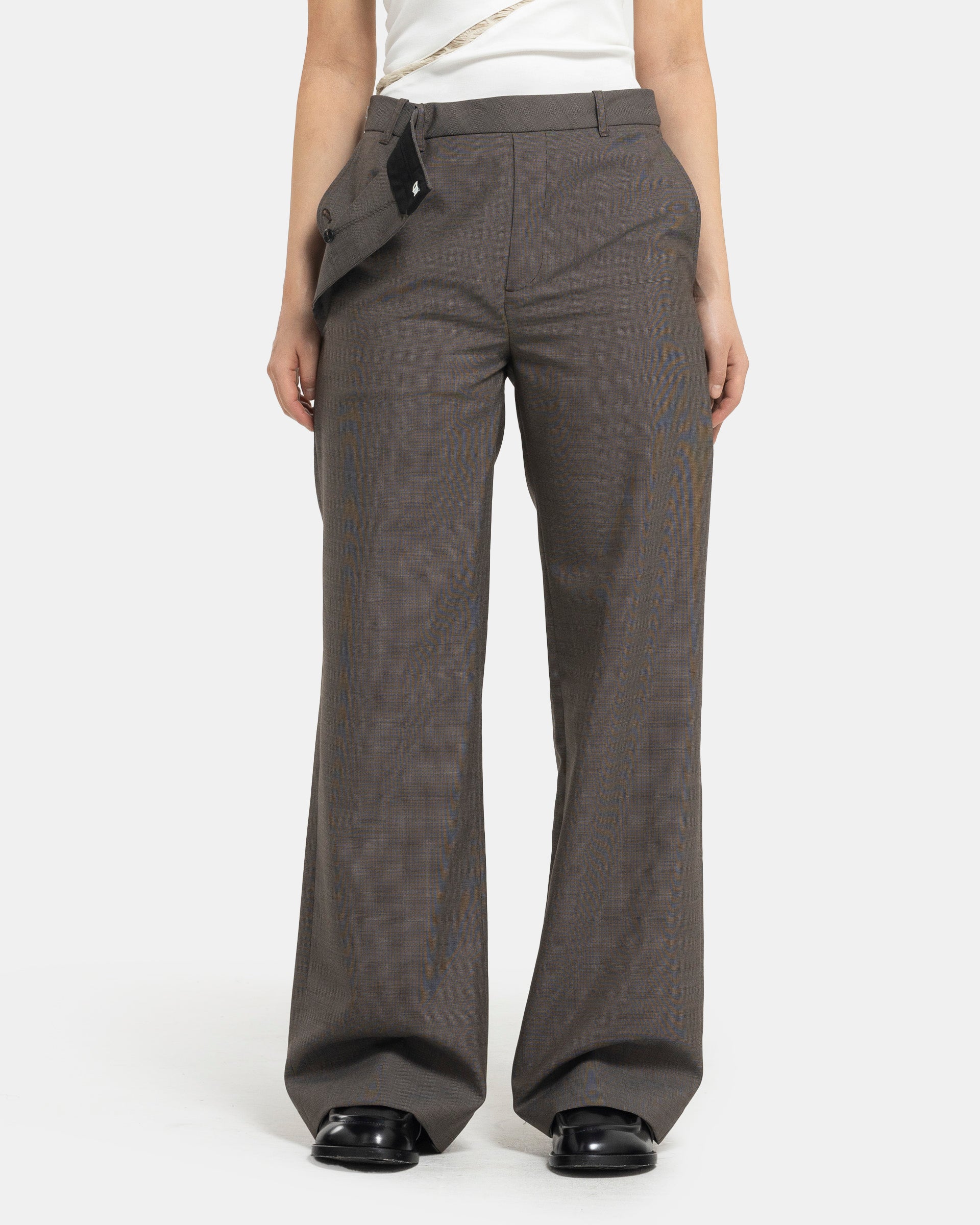 Unveil Trouser in Grey Atom