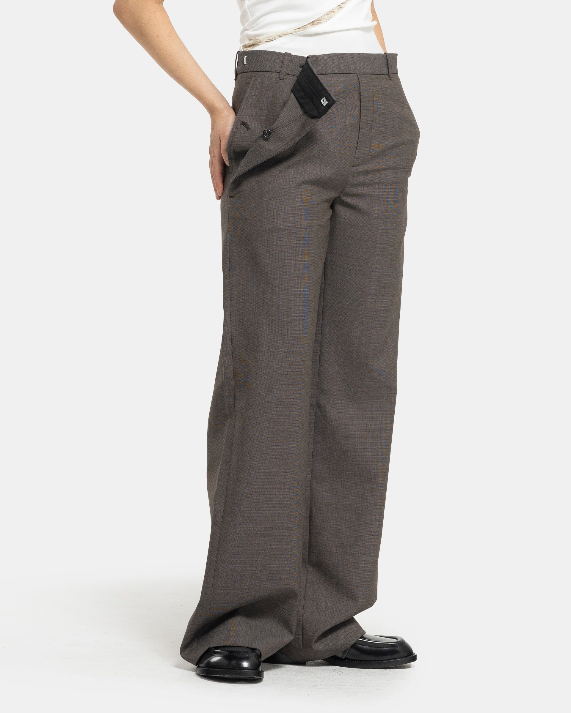 Unveil Trouser in Grey Atom