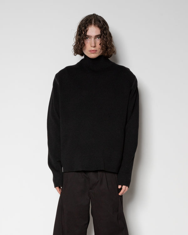 PUMA X_J.L-A.L_ CLRT Knitted Top in Black