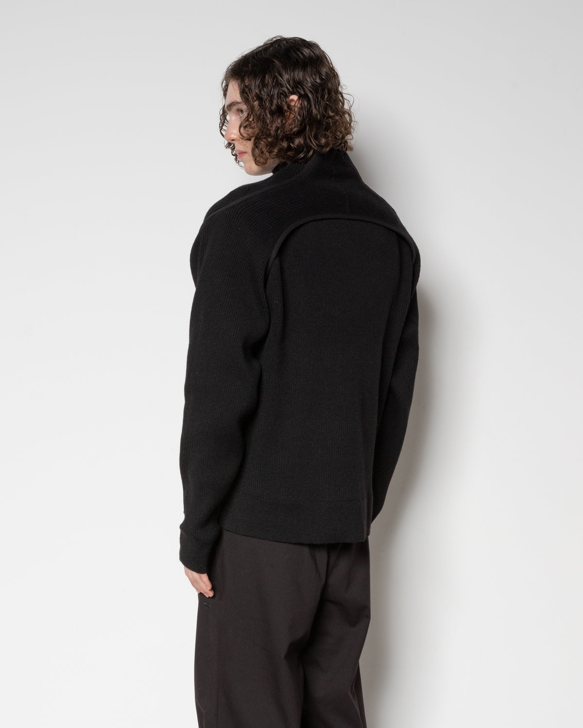 PUMA X_J.L-A.L_ CLRT Knitted Top in Black