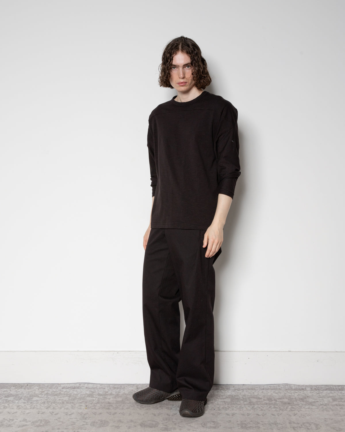 PUMA X_J.L-A.L_ CLRT Longsleeve Tee in Black